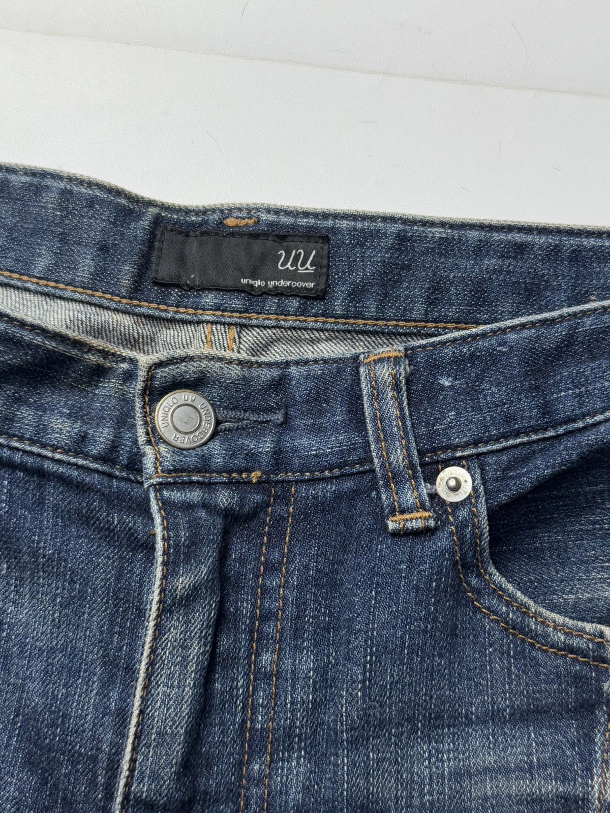 Japanese Brand Undercover Distressed Denim Size US 30 / EU 46 - 8 Thumbnail