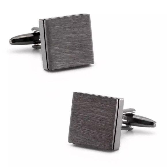 Other Men Classic Square Wedding Cufflink Size ONE SIZE - 1 Thumbnail