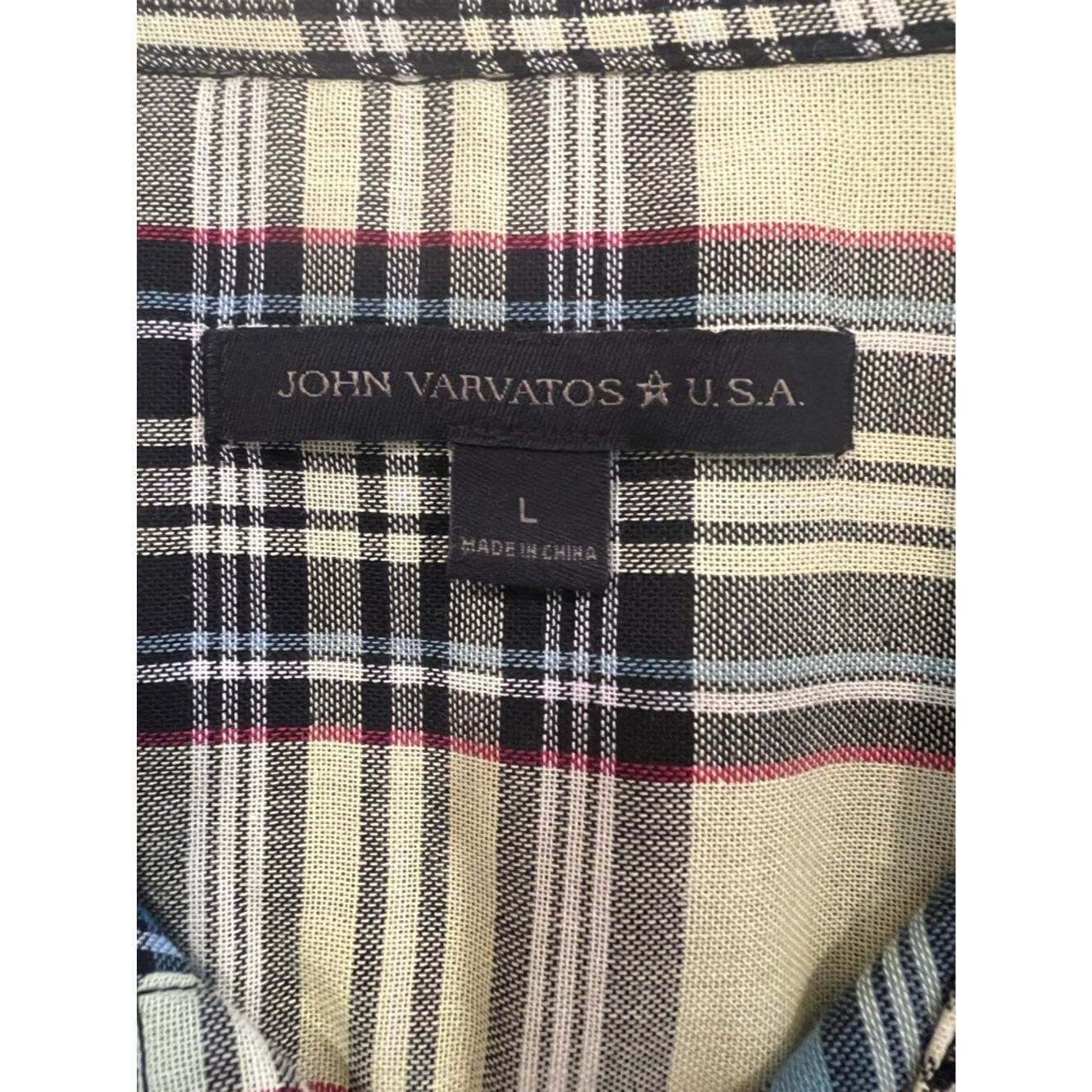 John Varvatos John Varvatos Justice For All Skull Plaid Shirt L NWT Graph Size US L / EU 52-54 / 3 - 5 Thumbnail