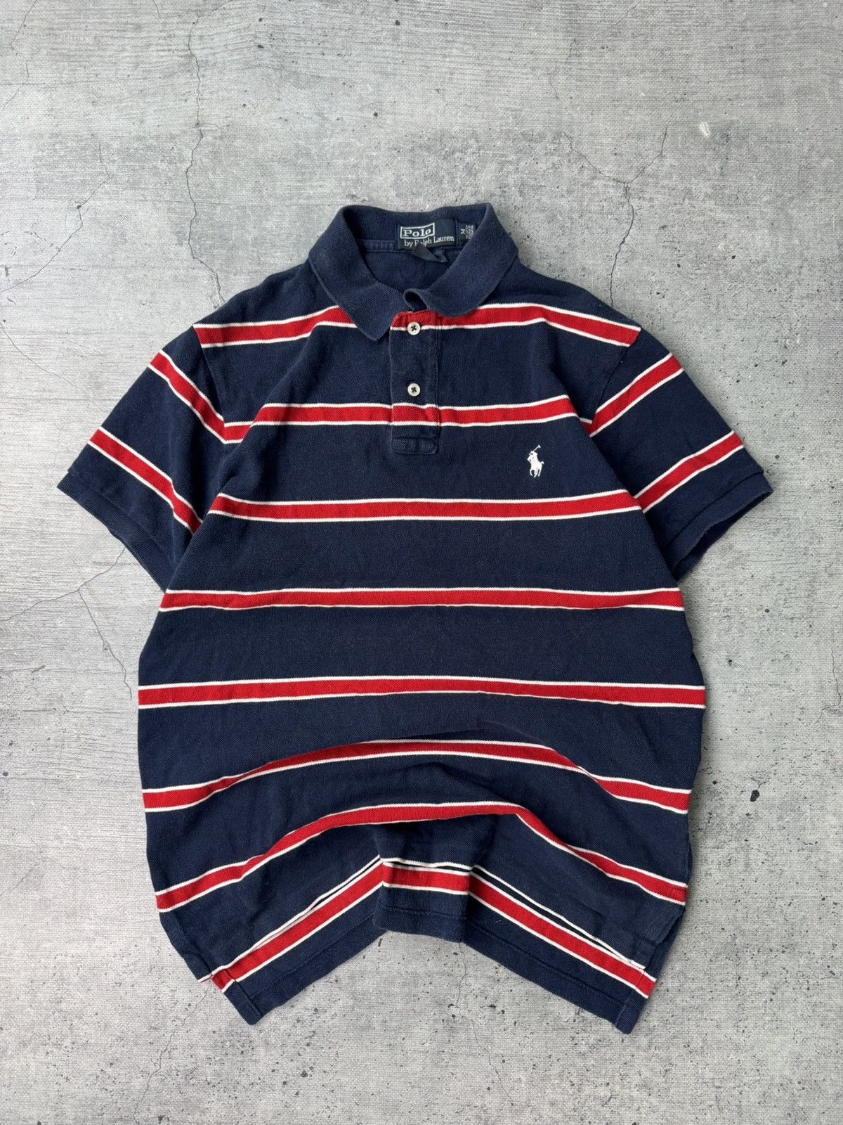 Ralph Lauren Polo Ralph Lauren Striped Polo T-Shirt Size US M / EU 48-50 / 2 - 1 Thumbnail