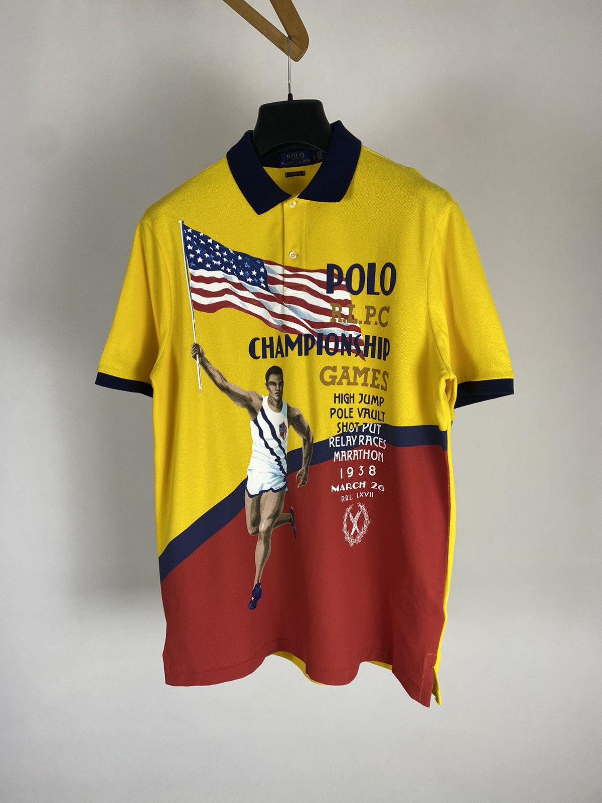 Polo Ralph Lauren × USA Olympics Polo Ralph Lauren Championship Olympic Polo T-Shirt Tee Size US L / EU 52-54 / 3 - 1 Thumbnail