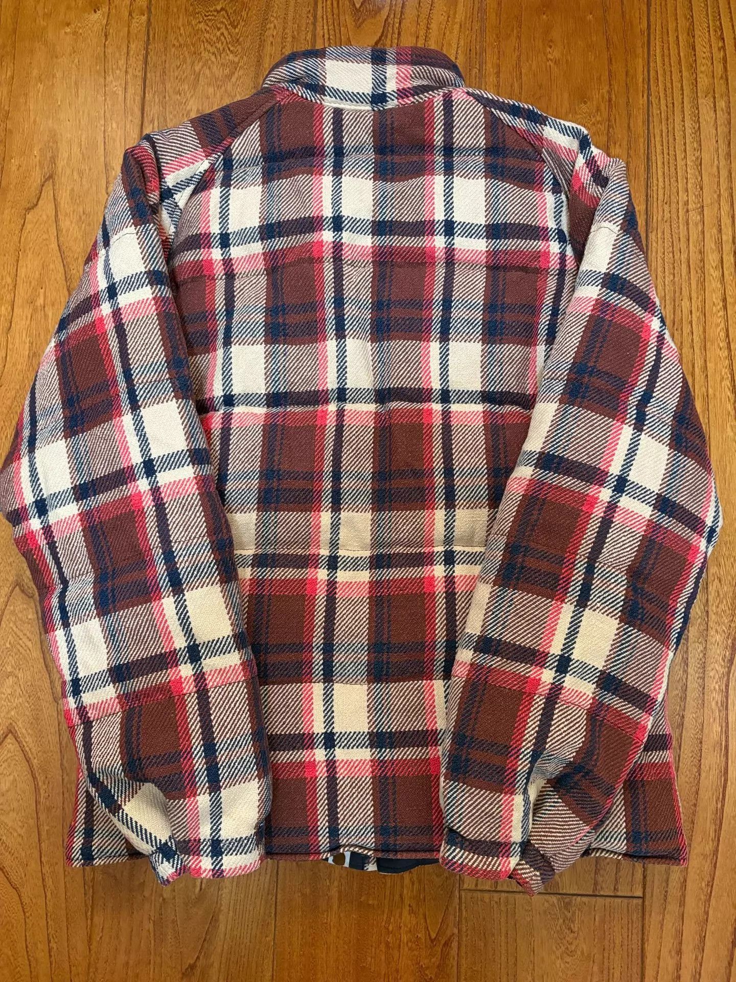 Bape BAPE NIGO Era Kimura Check Down Jacket M Good Condition Size US M / EU 48-50 / 2 - 2 Thumbnail