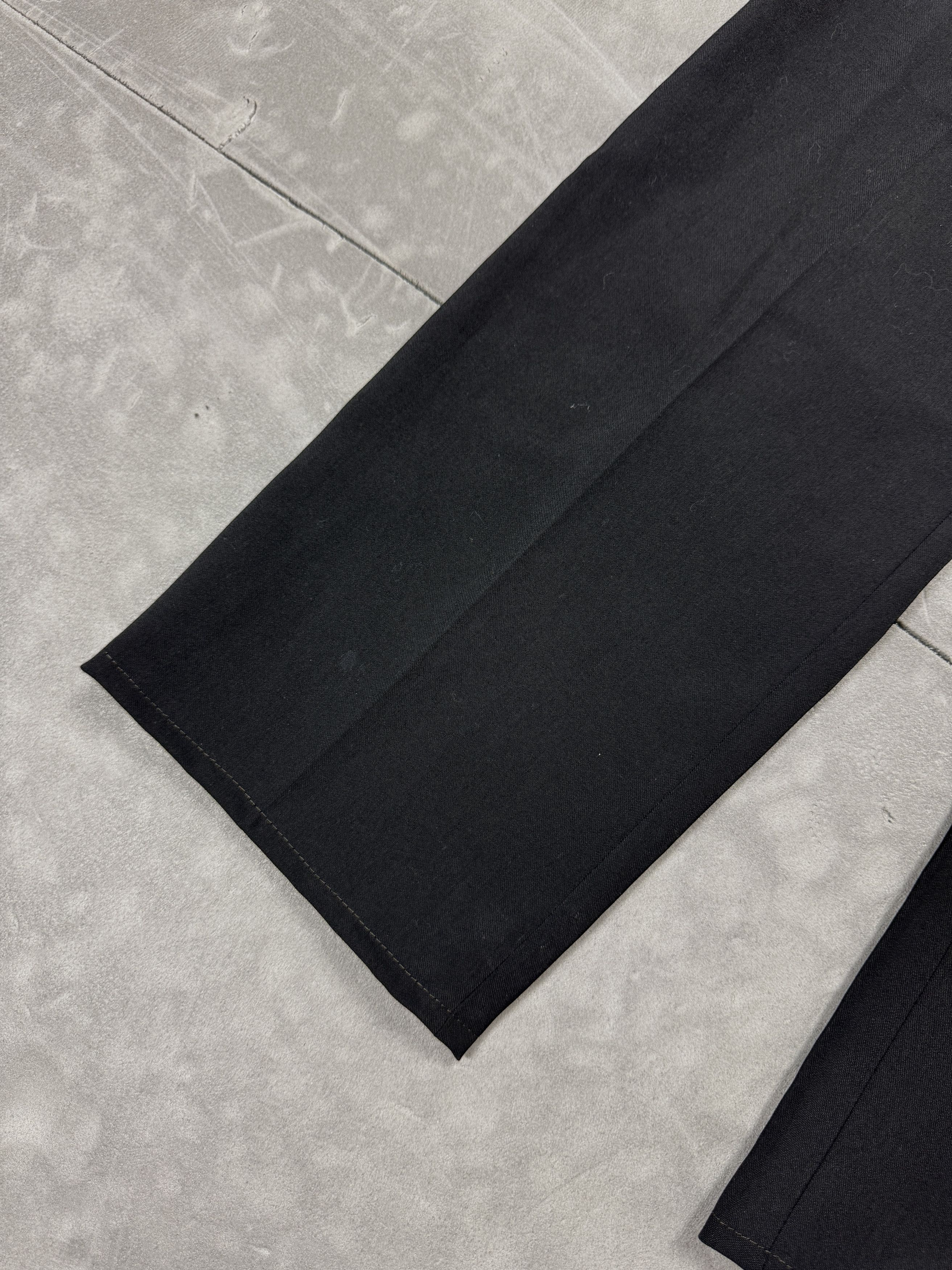 Vintage Vintage formal black pants baggy oversize y2k coquette Size 27" / US 4 / IT 40 - 6 Thumbnail