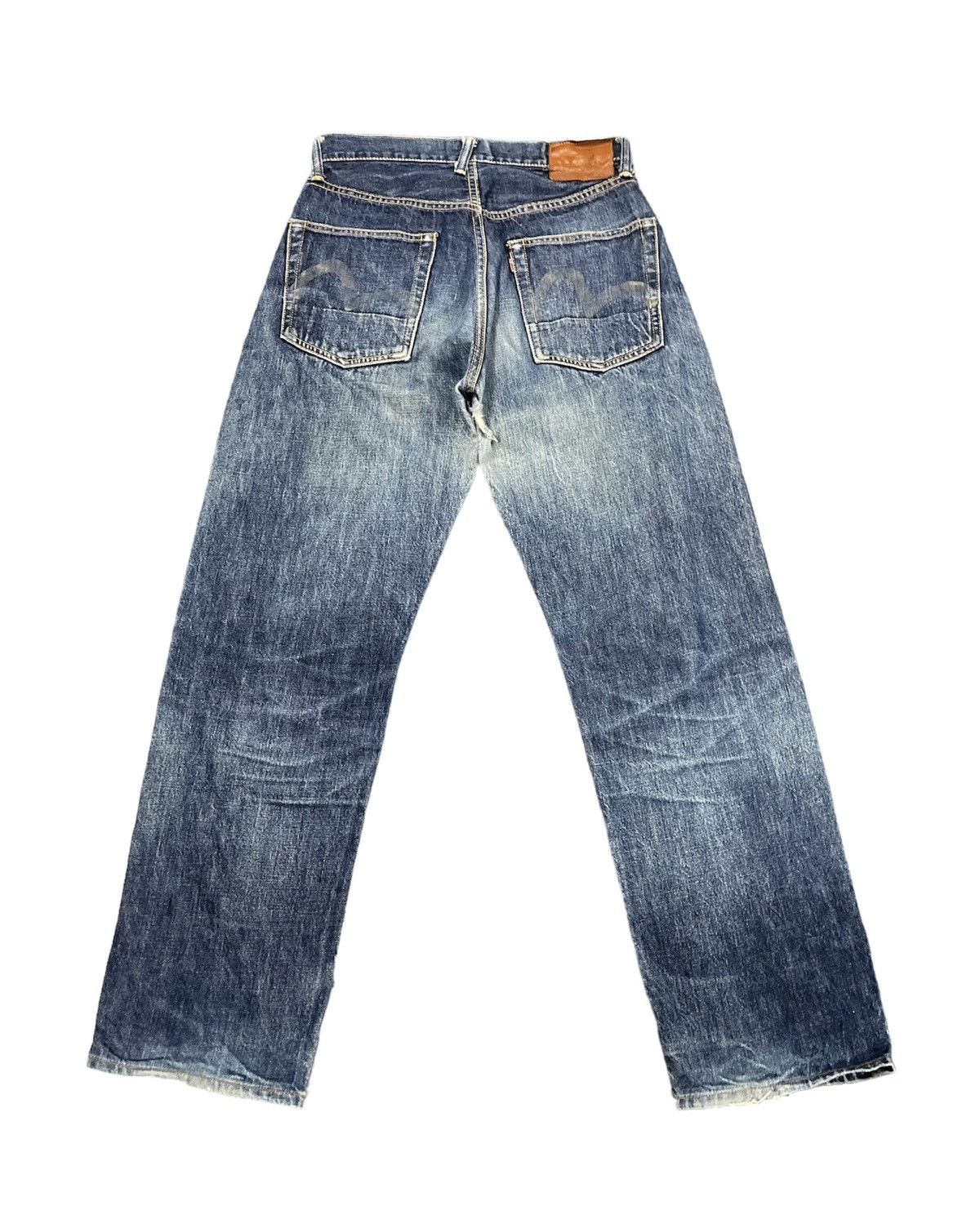 Evisu Vintage Evisu No.2 Selvedge Distressed Denim Pants Size US 29 - 1 Thumbnail