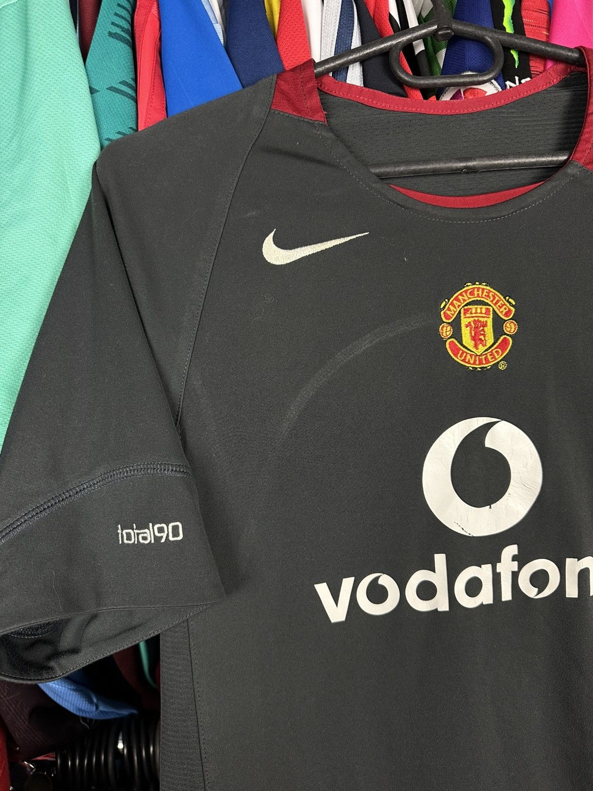 Nike MANCHESTER UNITED 2005/06 FOOTBALL SHIRT SOCCER JERSEY NIKE Size US S / EU 44-46 / 1 - 2 Thumbnail