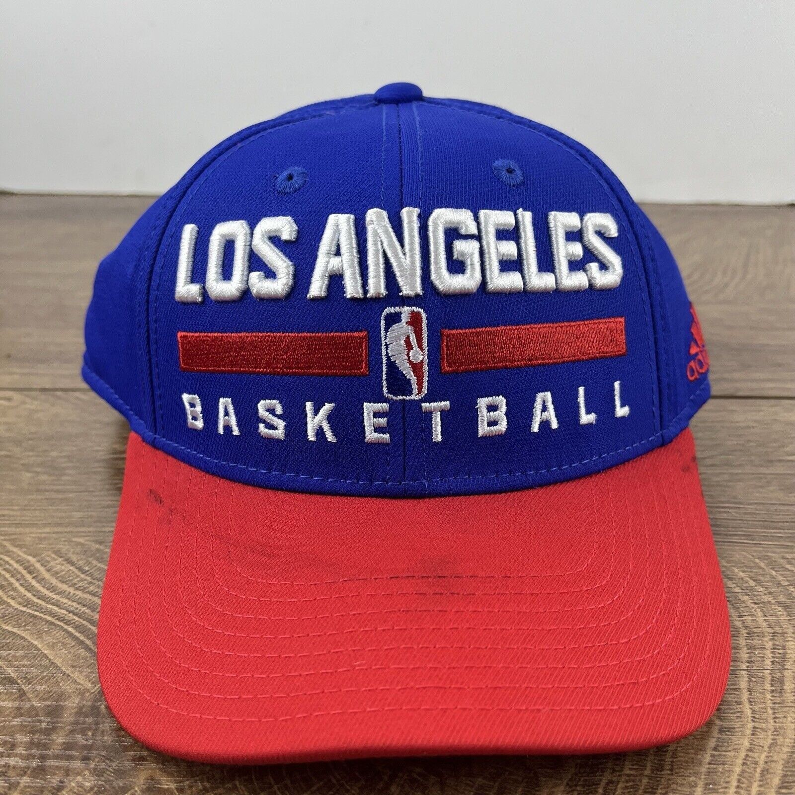 Adidas Los Angeles Clippers Snapback Hat Adidas Blue Cap Adjustable Size ONE SIZE - 5 Thumbnail