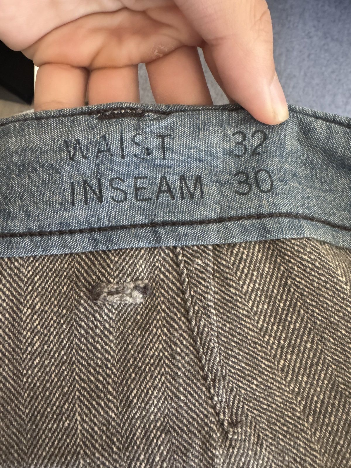 RRL Ralph Lauren Vintage RRL Ralph Lauren Herringbone Twill Field Pant Size US 32 / EU 48 - 5 Thumbnail