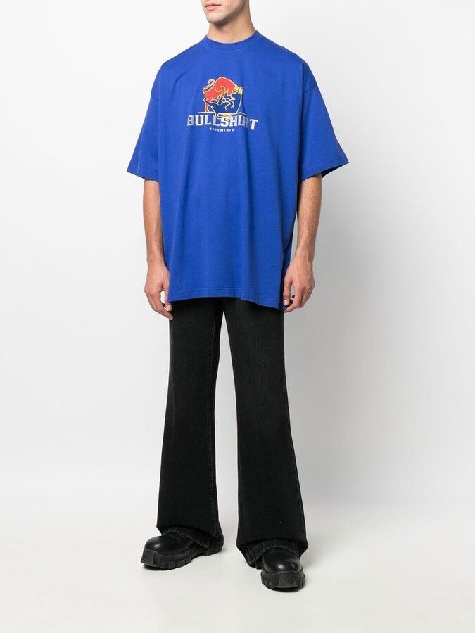 Vetements o1y0924 T-Shirt in Blue Size US S / EU 44-46 / 1 - 2 Thumbnail