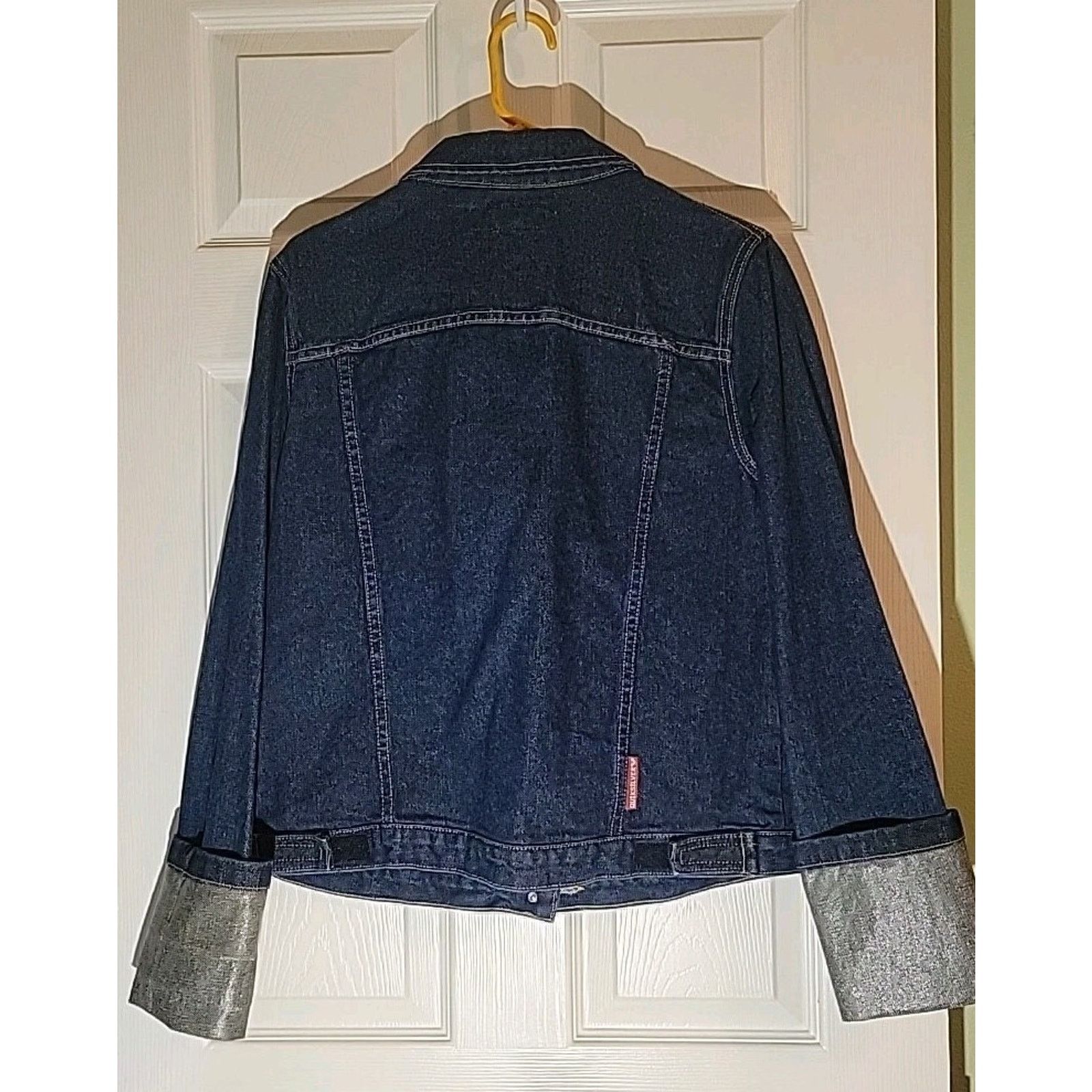 Quiksilver Roxy NWT Quiksilver Blue Denim Unlined Jacket Large Size L / US 10 / IT 46 - 11 Thumbnail