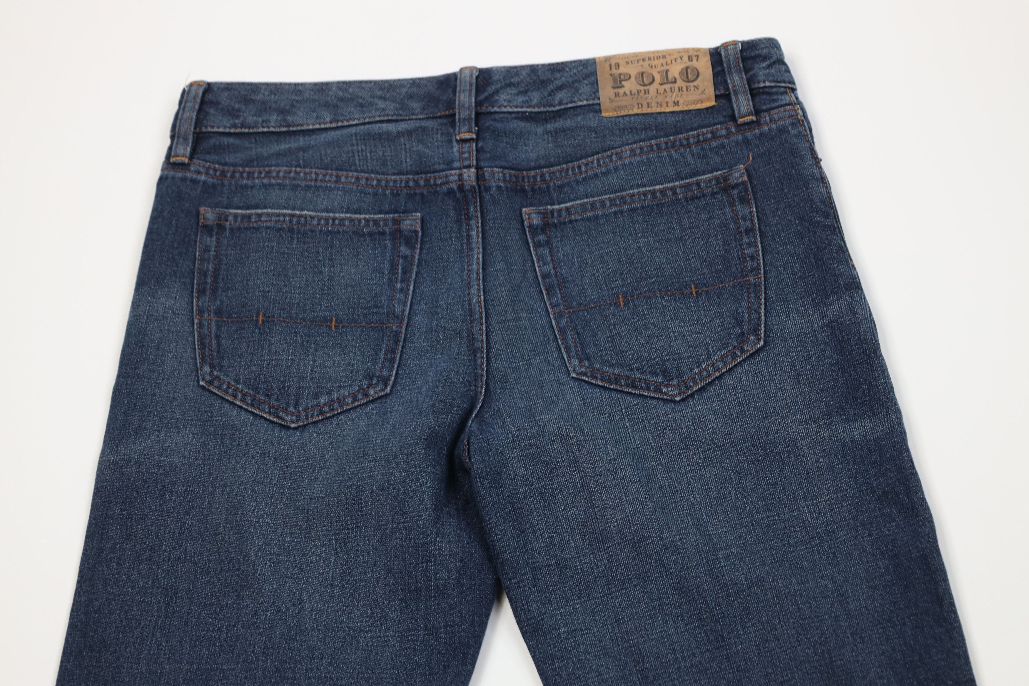 Ralph Lauren Vintage Ralph Lauren Slim Fit Straight Leg Denim Jeans Blue Size US 32 / EU 48 - 9 Thumbnail