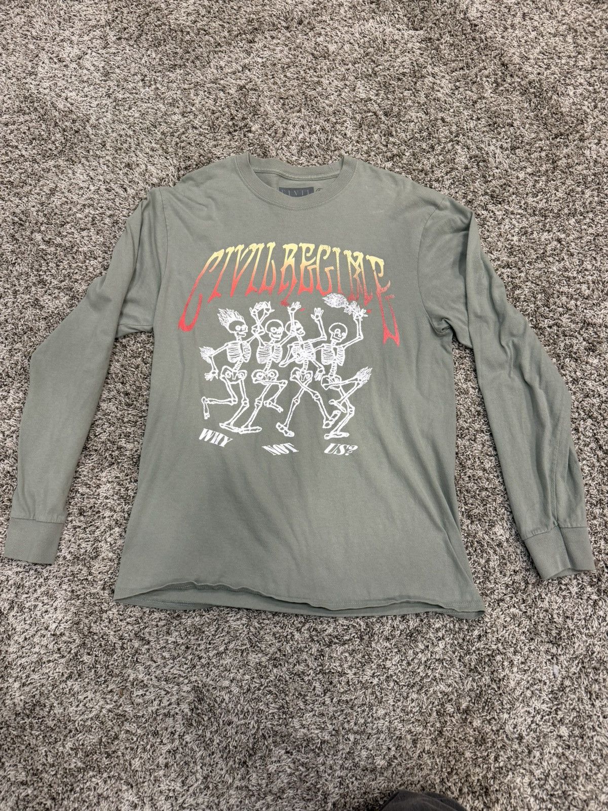 Civil Regime Civil Regime “Why Not Us?” Long sleeve Size US L / EU 52-54 / 3 - 1 Thumbnail