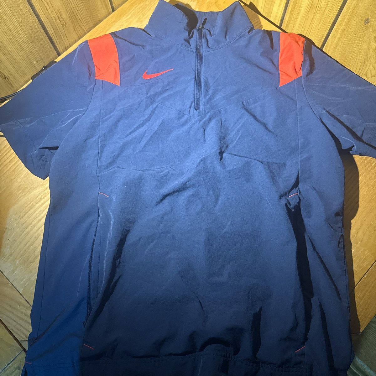 Nike Nike blue and orange windbreaker Size US M / EU 48-50 / 2 - 1 Thumbnail