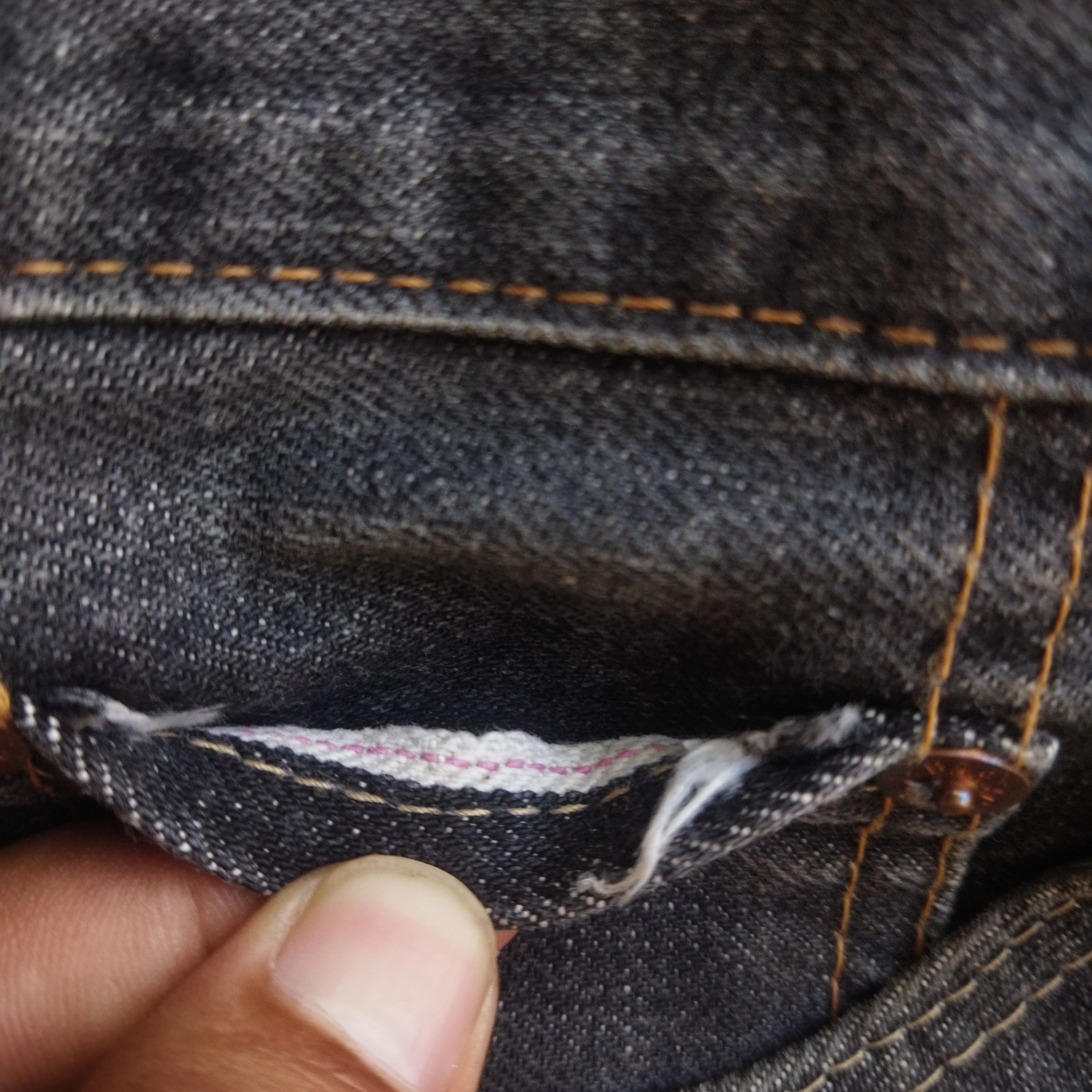 Japanese Brand × Vintage BARTACK&CO SELDVAGE JEANS Size US 32 / EU 48 - 5 Thumbnail