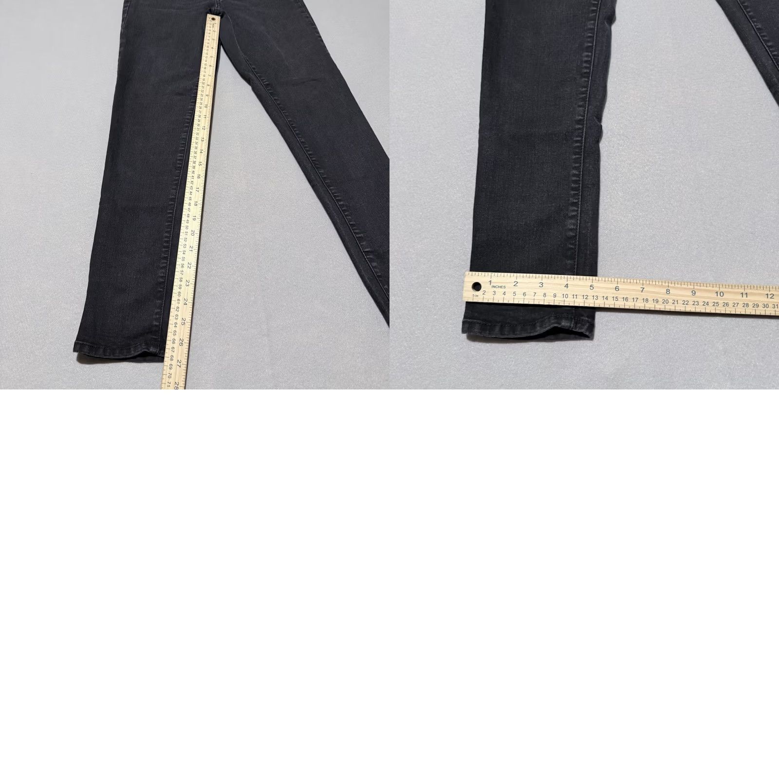 Jessica Simpson Jessica Simpson Jeans Women Black Denim Dark-Wash Skinny - 6 Size 28" / US 6 / IT 42 - 9 Thumbnail