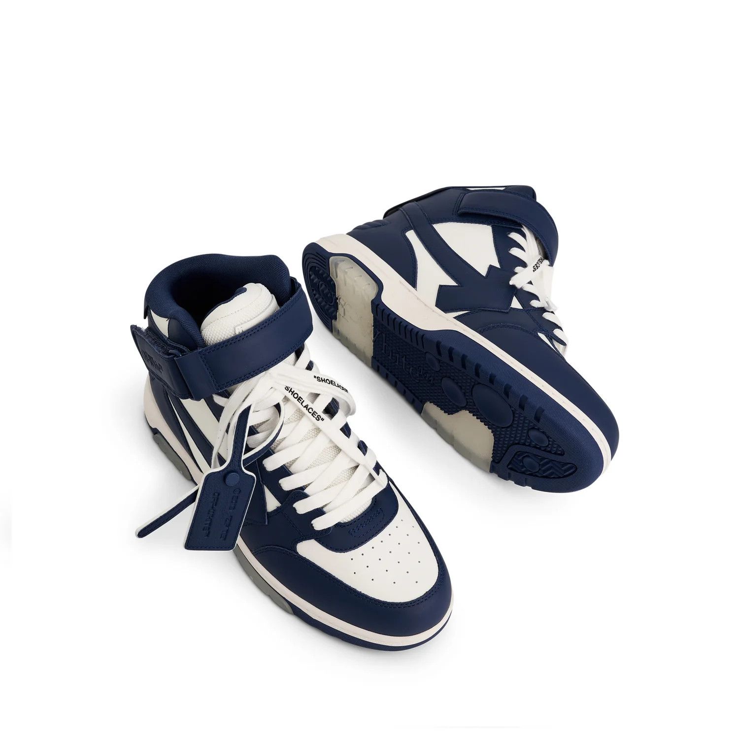 o1mris0824 Sneaker in White & Blue
