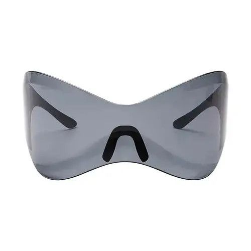 Other Black Color Oversized Punk Y2K Sunglasses Size ONE SIZE - 4 Thumbnail