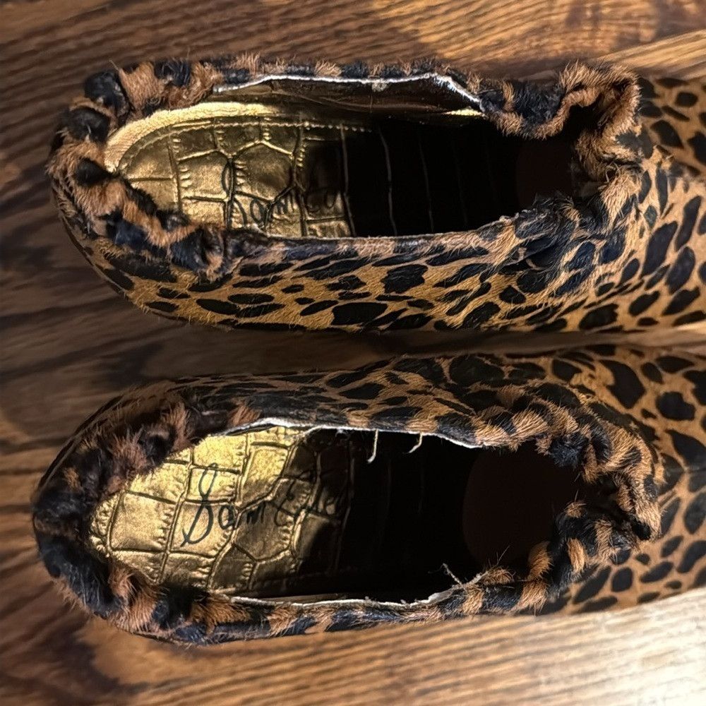 Sam Edelman Sam Edelman Simone Ankle Boots Leopard Cheetah Print Leathe Size US 9 / IT 39 - 5 Thumbnail