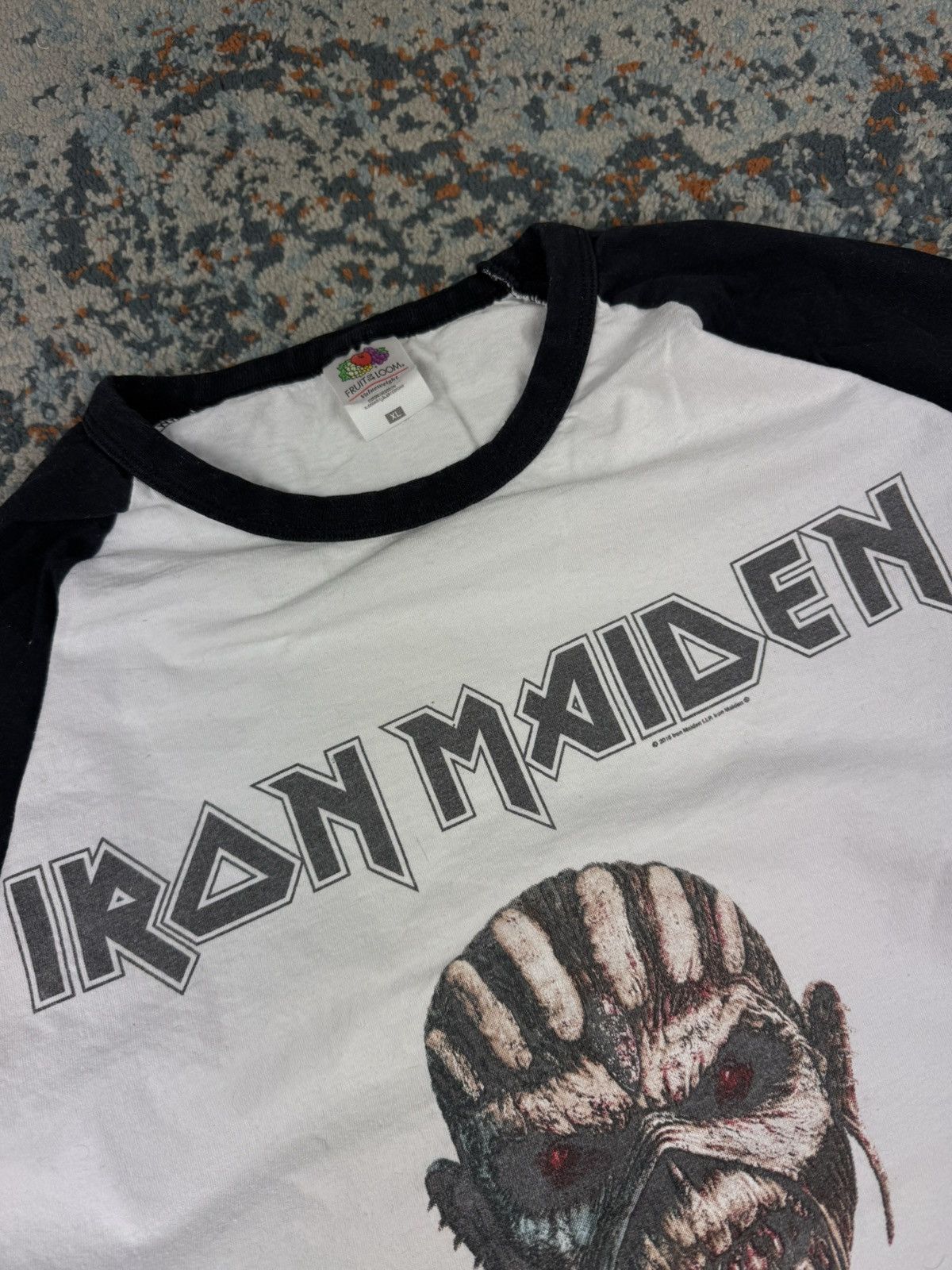 Band Tees Vintage 00s Iron Maiden the book of souls long sleeve tee Size US XL / EU 56 / 4 - 7 Thumbnail