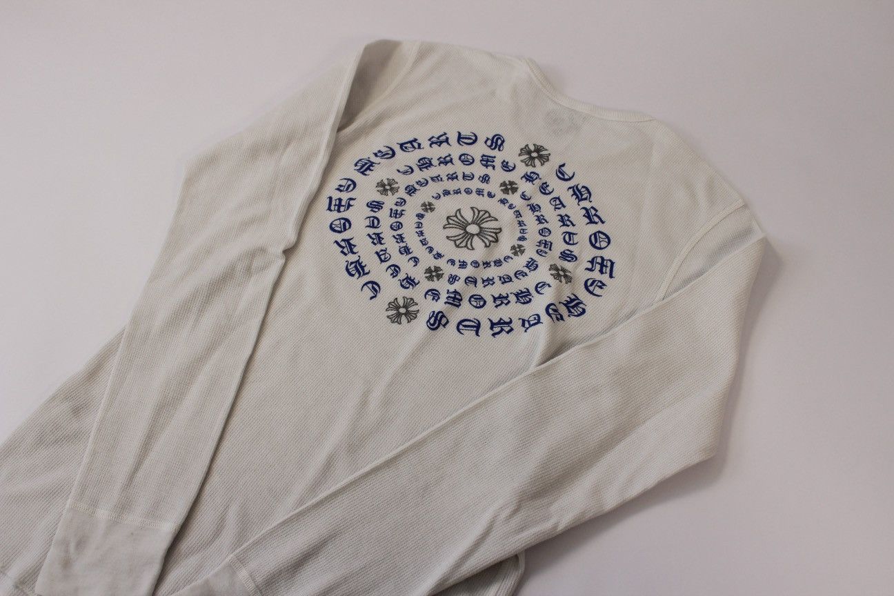 Chrome Hearts Vintage Chrome Hearts Floral Thermal Size US L / EU 52-54 / 3 - 2 Thumbnail
