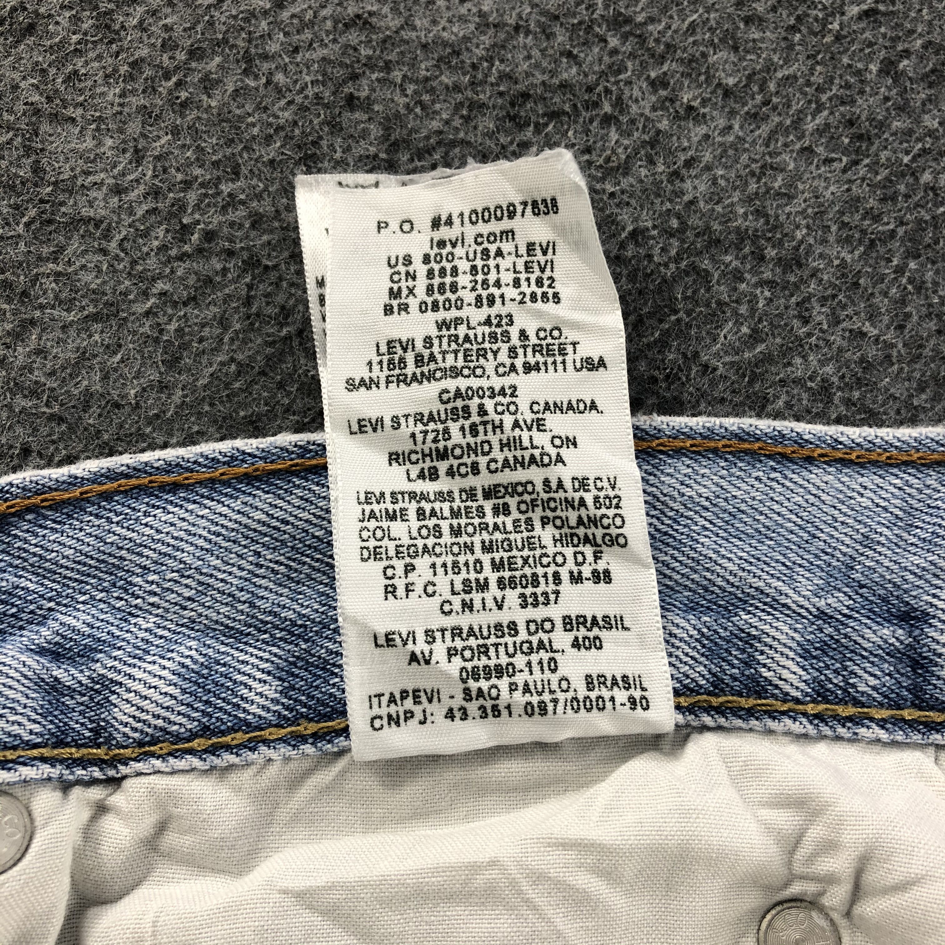 Vintage Light Wash Levis 505 Jeans-J1270