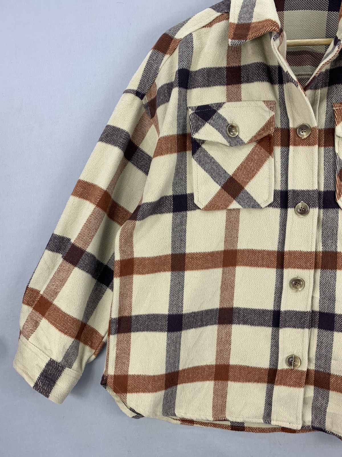 CPO Cepo Work & Military Plaid CPO Flannel Jacket Size US XL / EU 56 / 4 - 4 Thumbnail