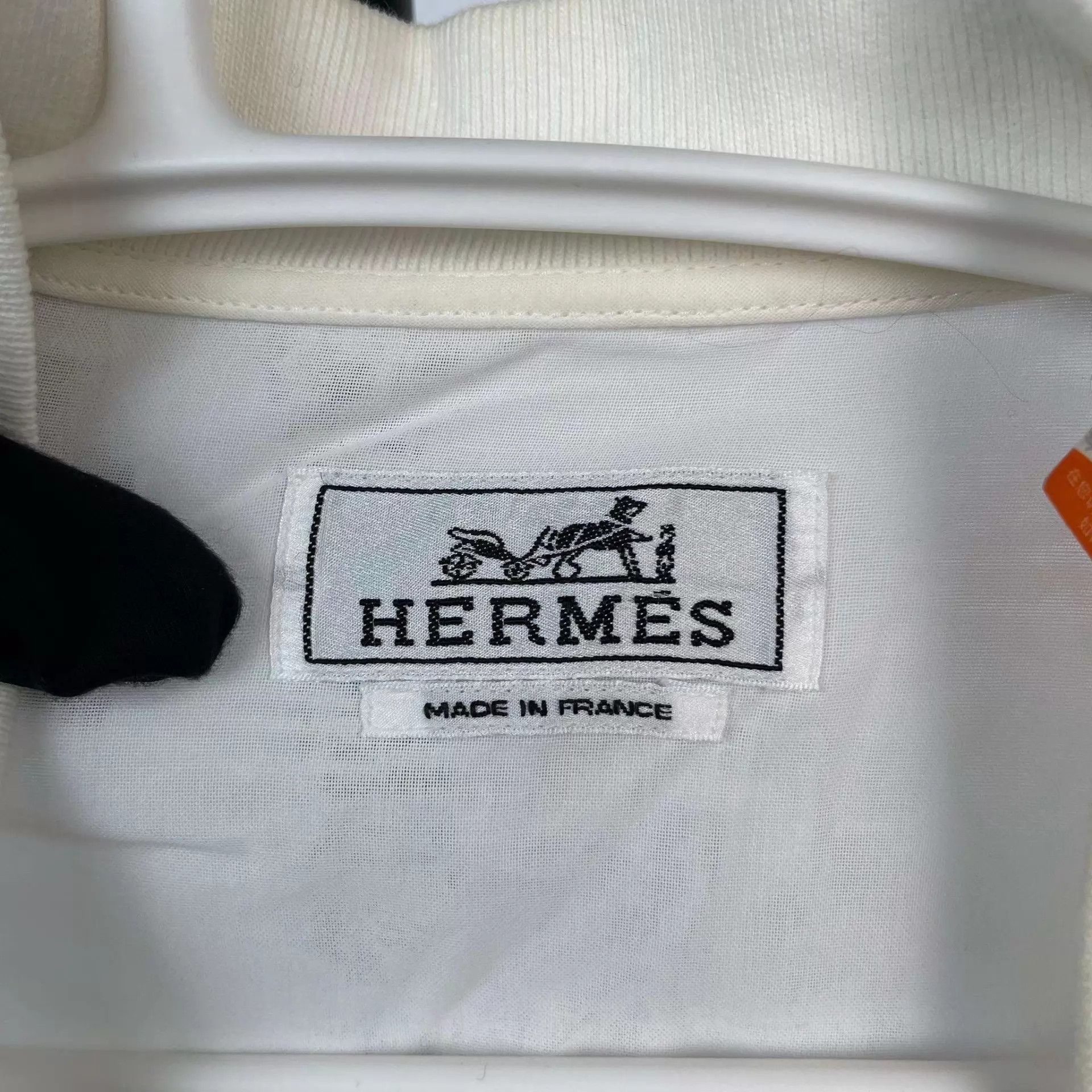 Hermes Hermès White Jacket Size 37 Size S / US 4 / IT 40 - 3 Thumbnail