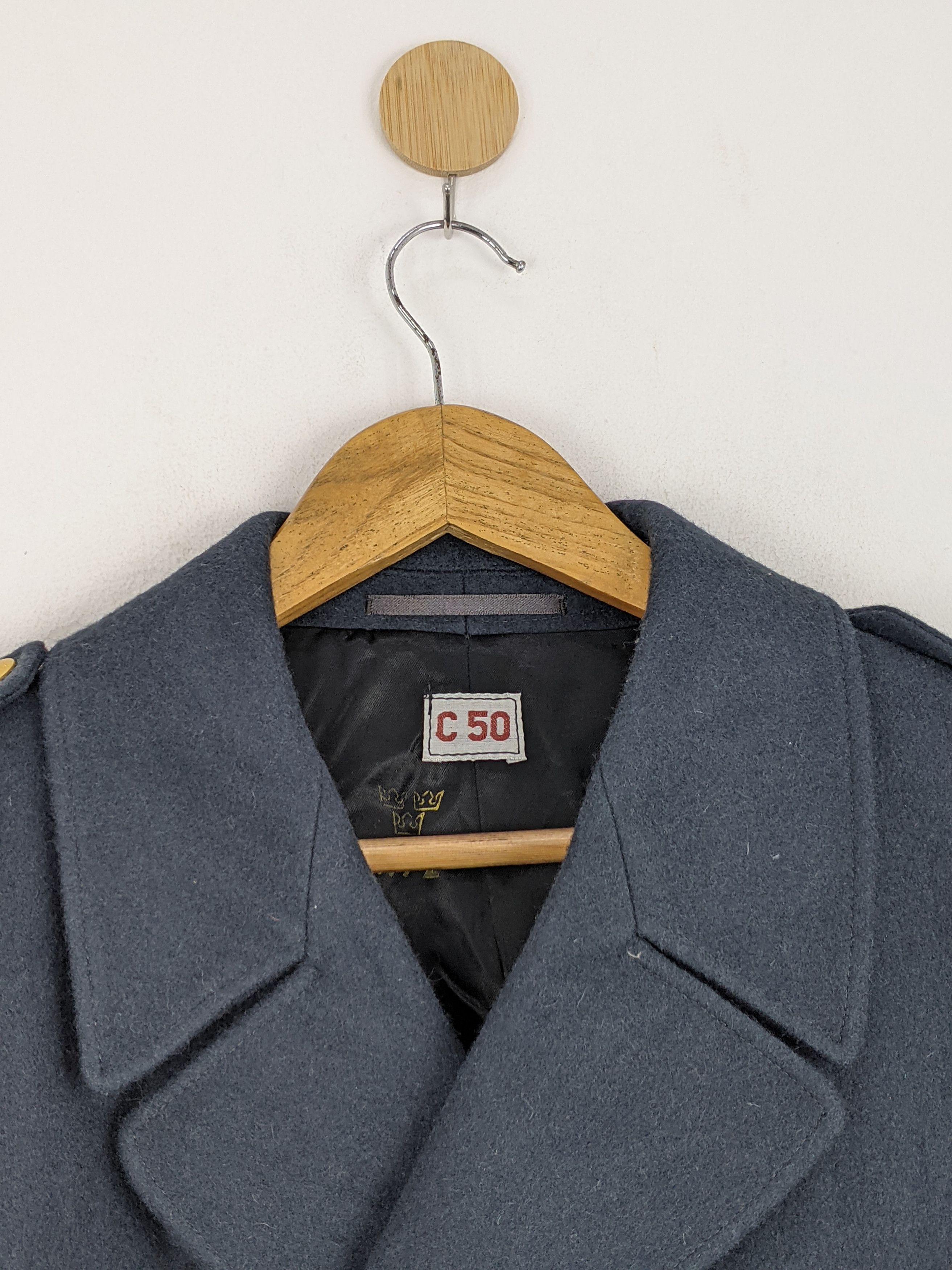 Japanese Brand Vintage 1972 Elson Wool Long Blazer Jacket MJ0115Z Size US L / EU 52-54 / 3 - 9 Thumbnail