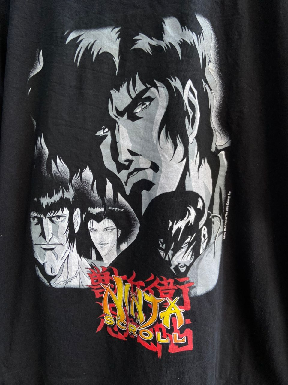Vintage vintage 2000's ninja scroll anime mad house licensed t-shirt Size US XL / EU 56 / 4 - 2 Thumbnail