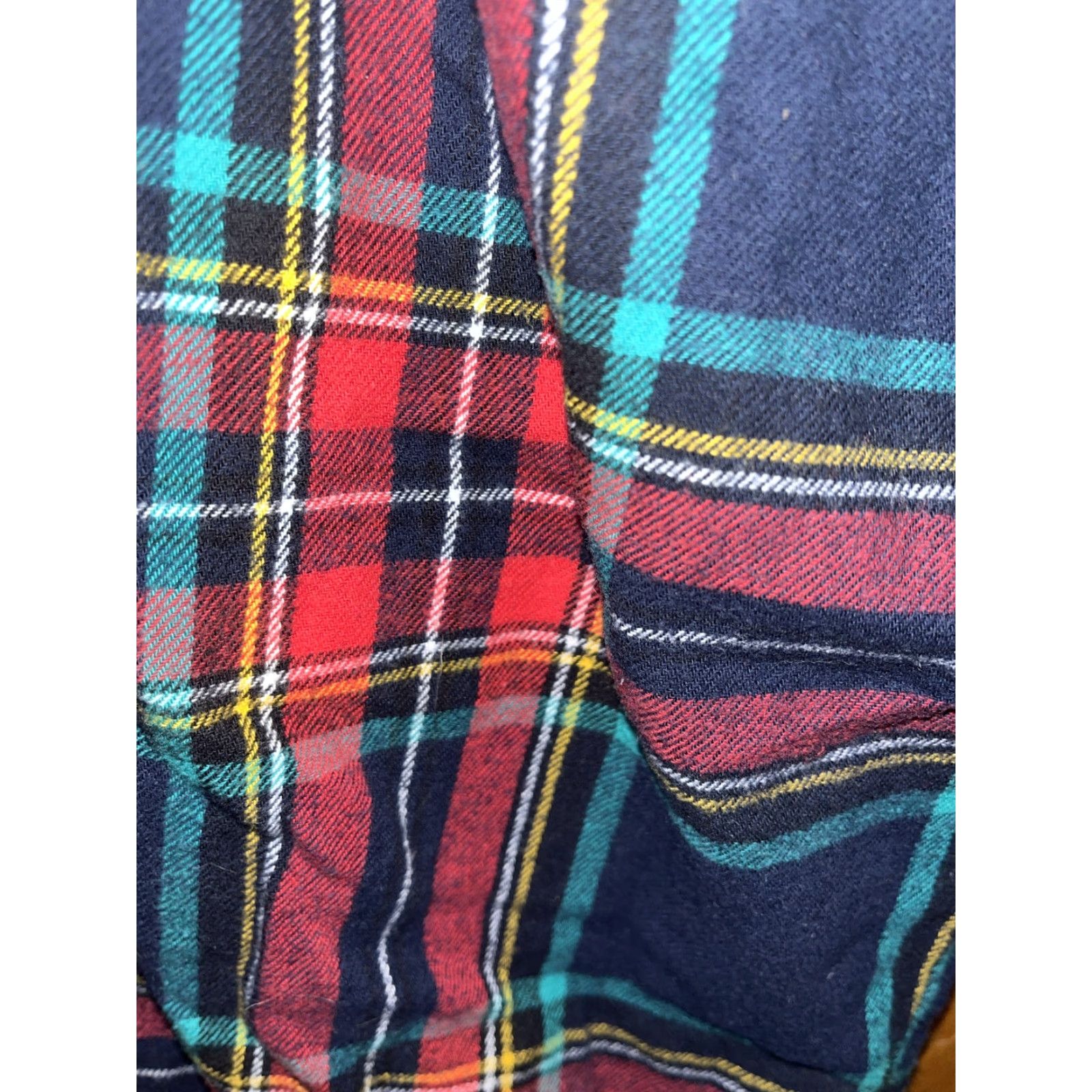 Old Navy Old Navy Women's Holiday Plaid Flannel Pajama Pants Small Red Green Black Size 28" / US 6 / IT 42 - 4 Thumbnail