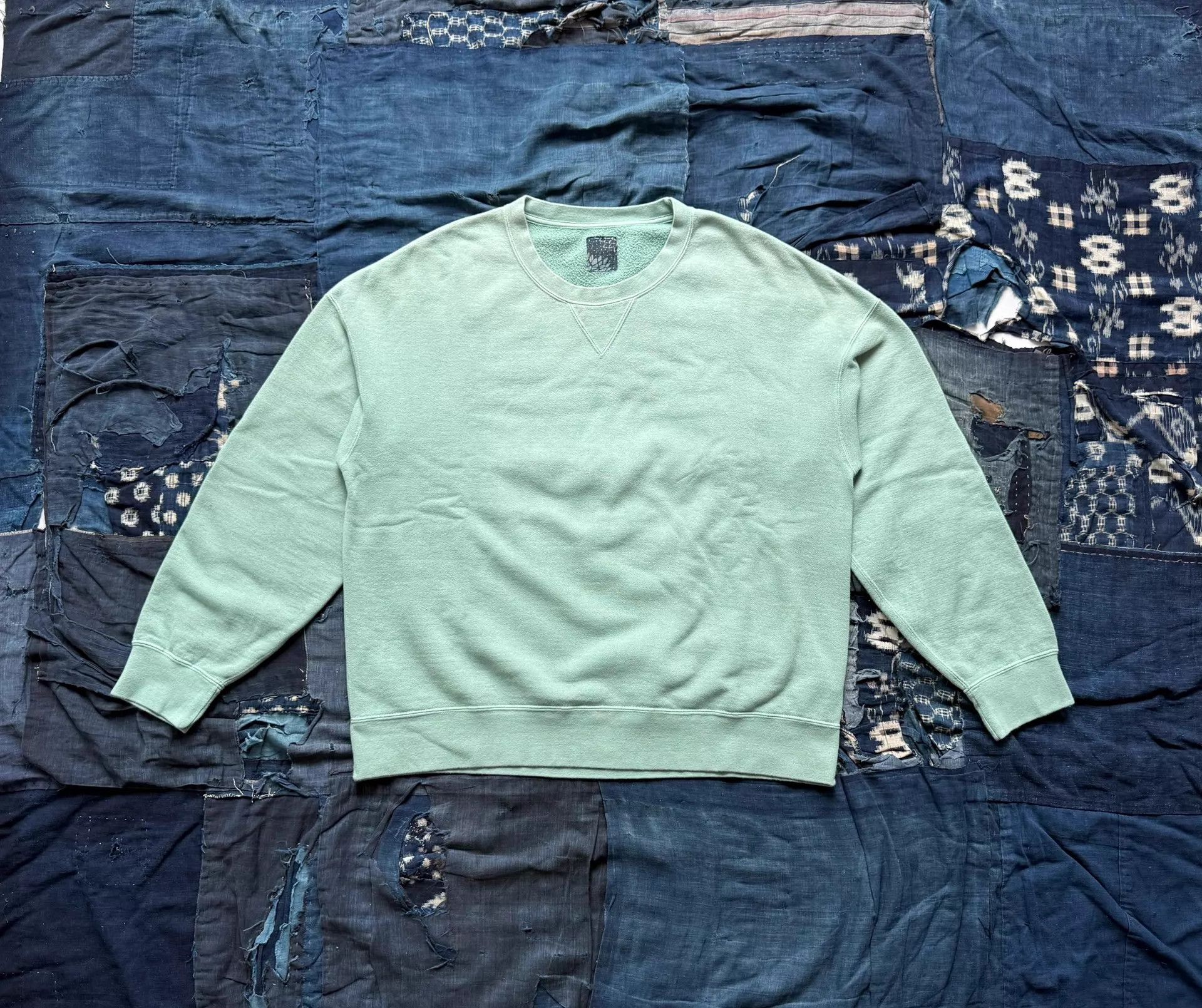 Visvim VISVIM 24AW ICT JUMBO SB L/S Green 4 Vintage Wash Size US XL / EU 56 / 4 - 1 Thumbnail