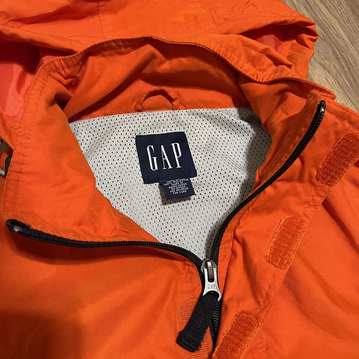 Gap Vintage y2k gap lightweight anorak jacket Medium Large Size US M / EU 48-50 / 2 - 2 Thumbnail