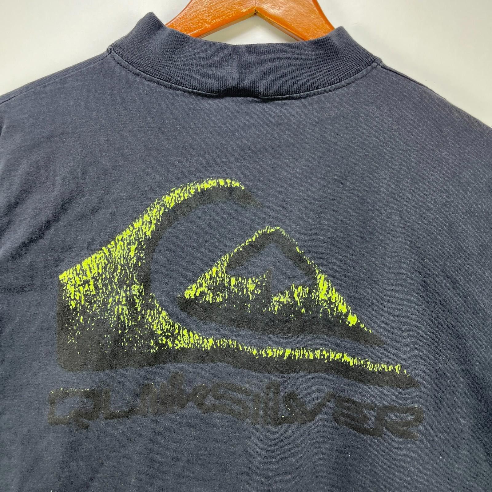 Quiksilver Vintage 90s Quiksilver USA Mock Neck Shirt Large Size US L / EU 52-54 / 3 - 3 Thumbnail