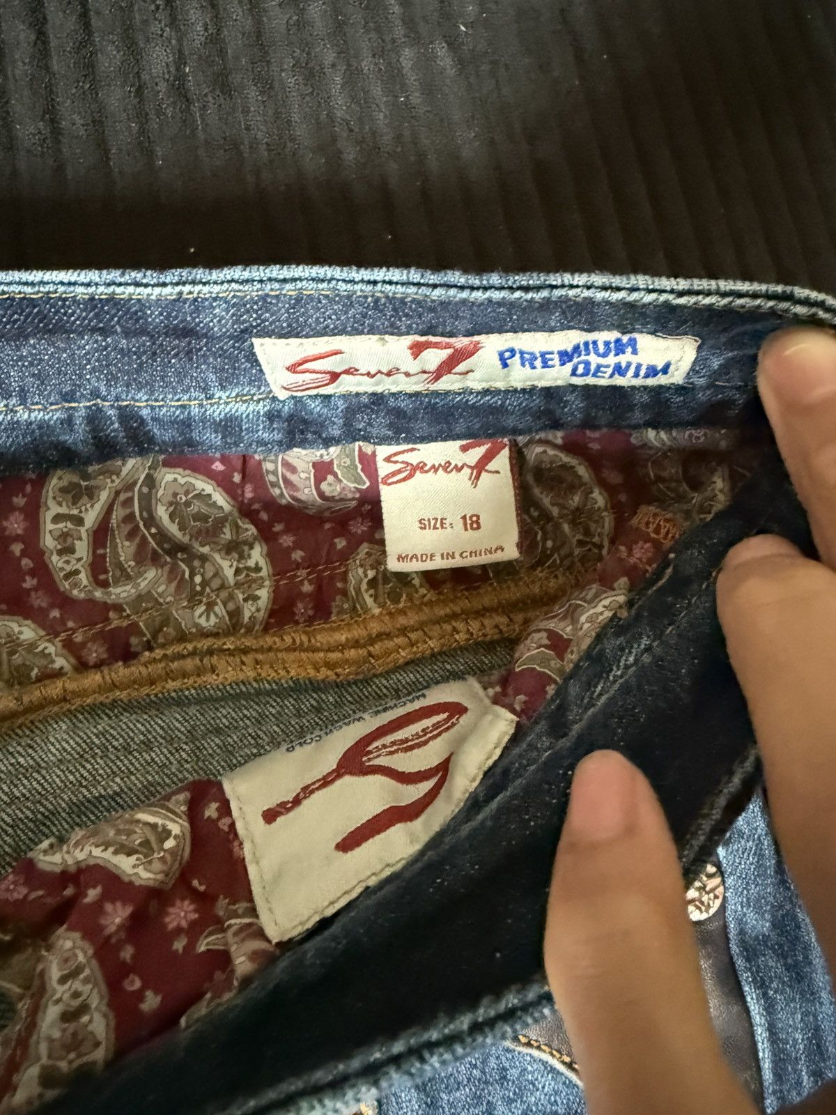Seven 7 Seven 7 cowboy style denim Size US 34 / EU 50 - 5 Thumbnail