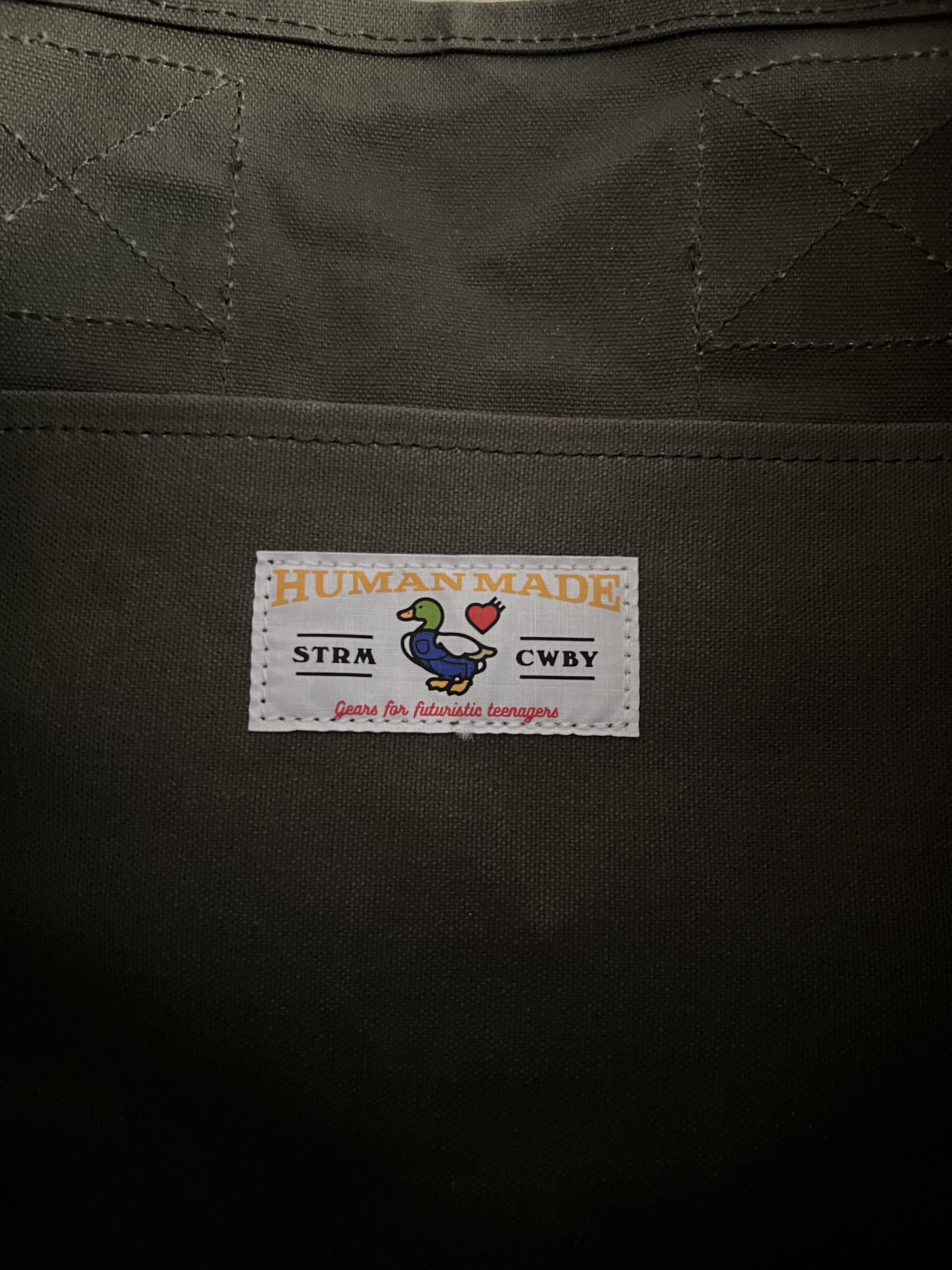Human Made Human Made Large Carpenters Tote Bag in Olive Green Size ONE SIZE - 6 Thumbnail
