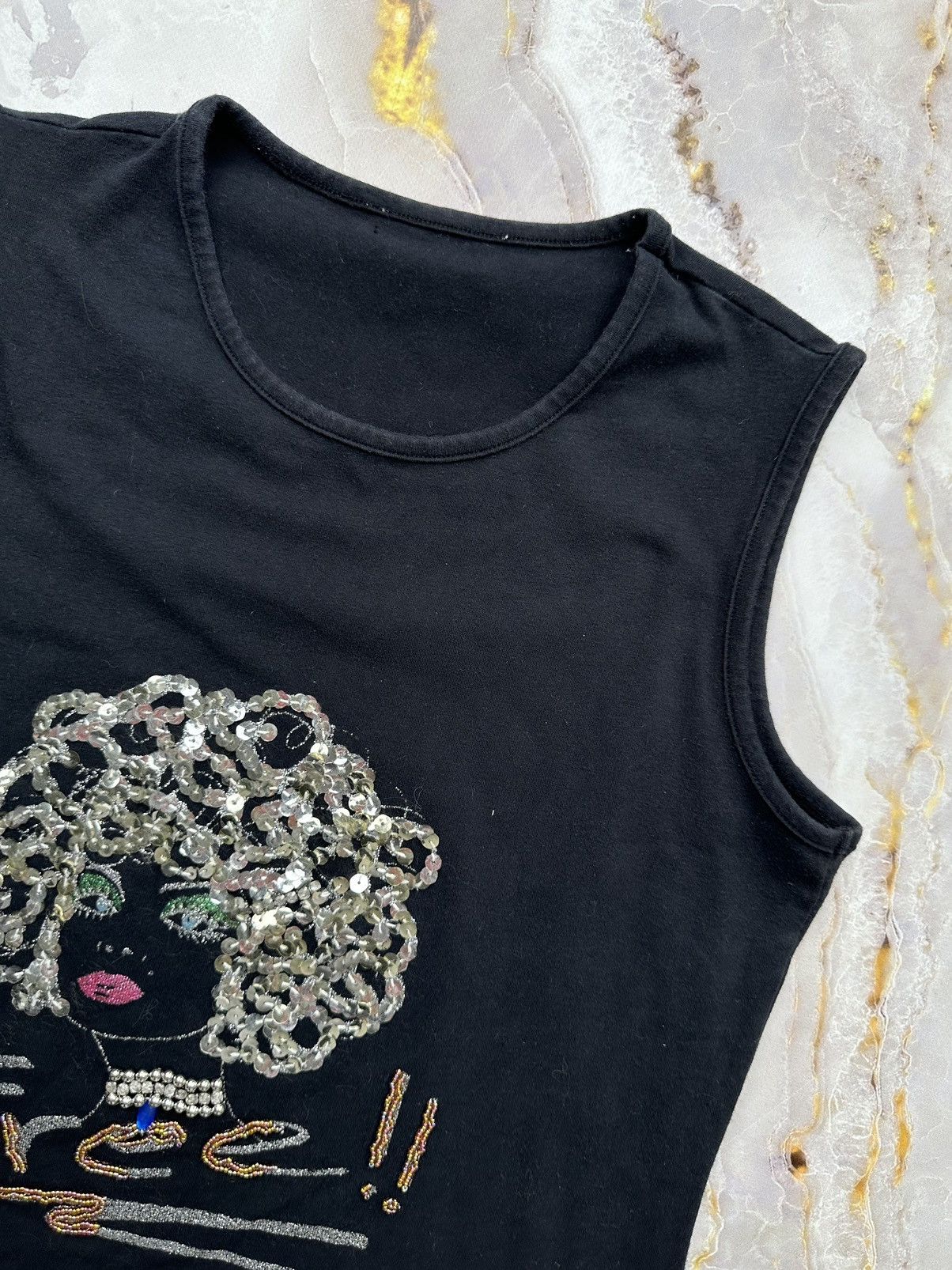 Japanese Brand Vintage Tank Top Size M / US 6-8 / IT 42-44 - 3 Thumbnail