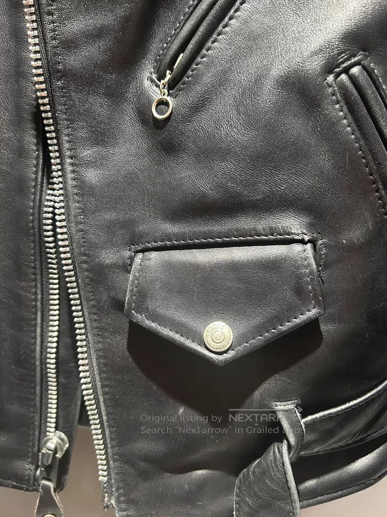 Schott Schott 618 leather jacket talon zipper Size US XS / EU 42 / 0 - 5 Thumbnail