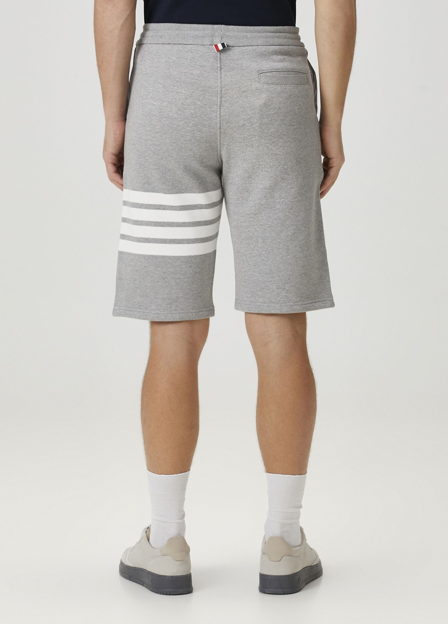 Thom Browne THOM BROWNE gray cotton sweat bermuda shorts Medium Size US 32 / EU 48 - 3 Thumbnail
