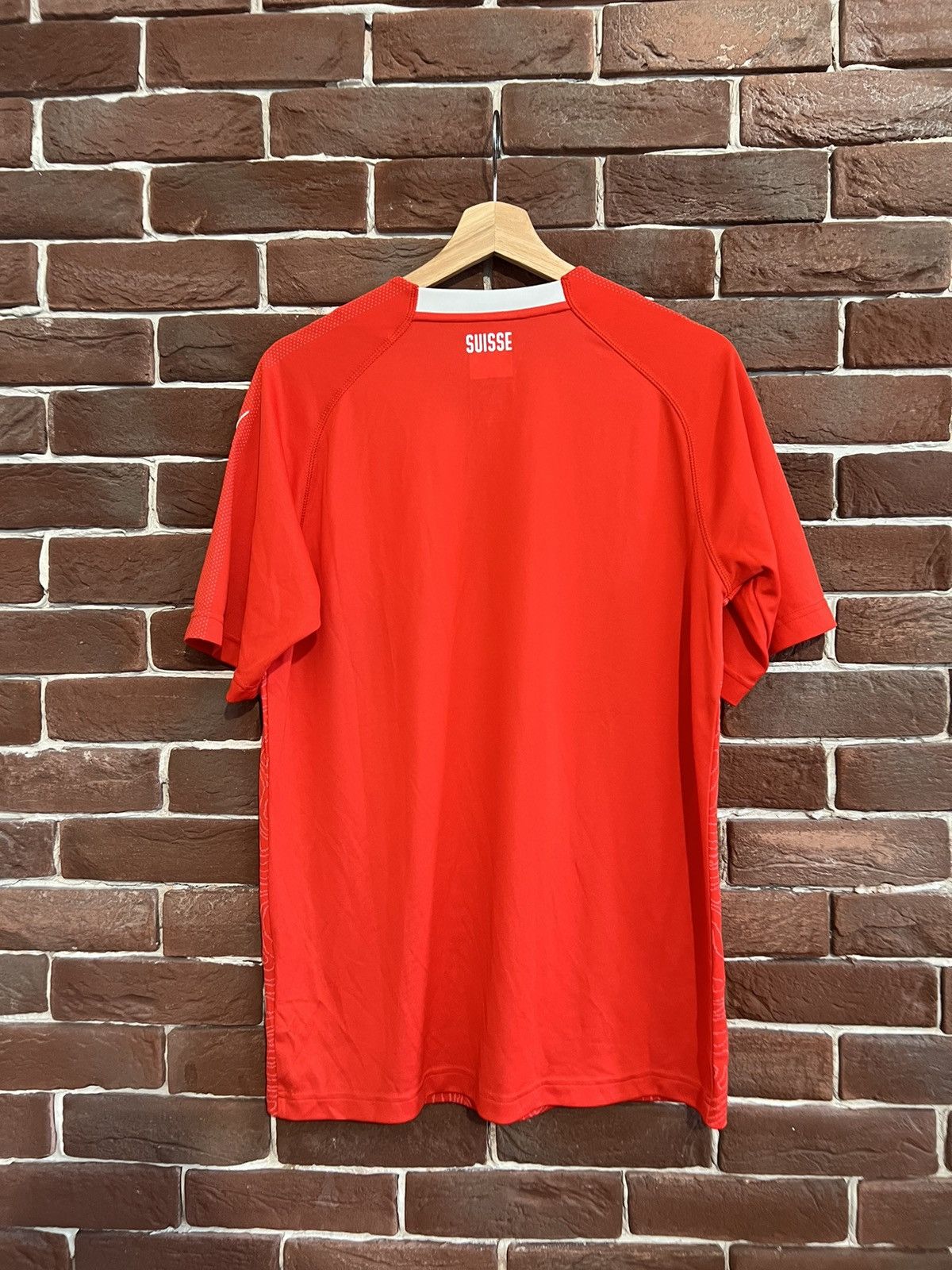 Puma Rare PUMA Switzerland Home football Jersey Soccer Kit M Red Size US M / EU 48-50 / 2 - 2 Thumbnail