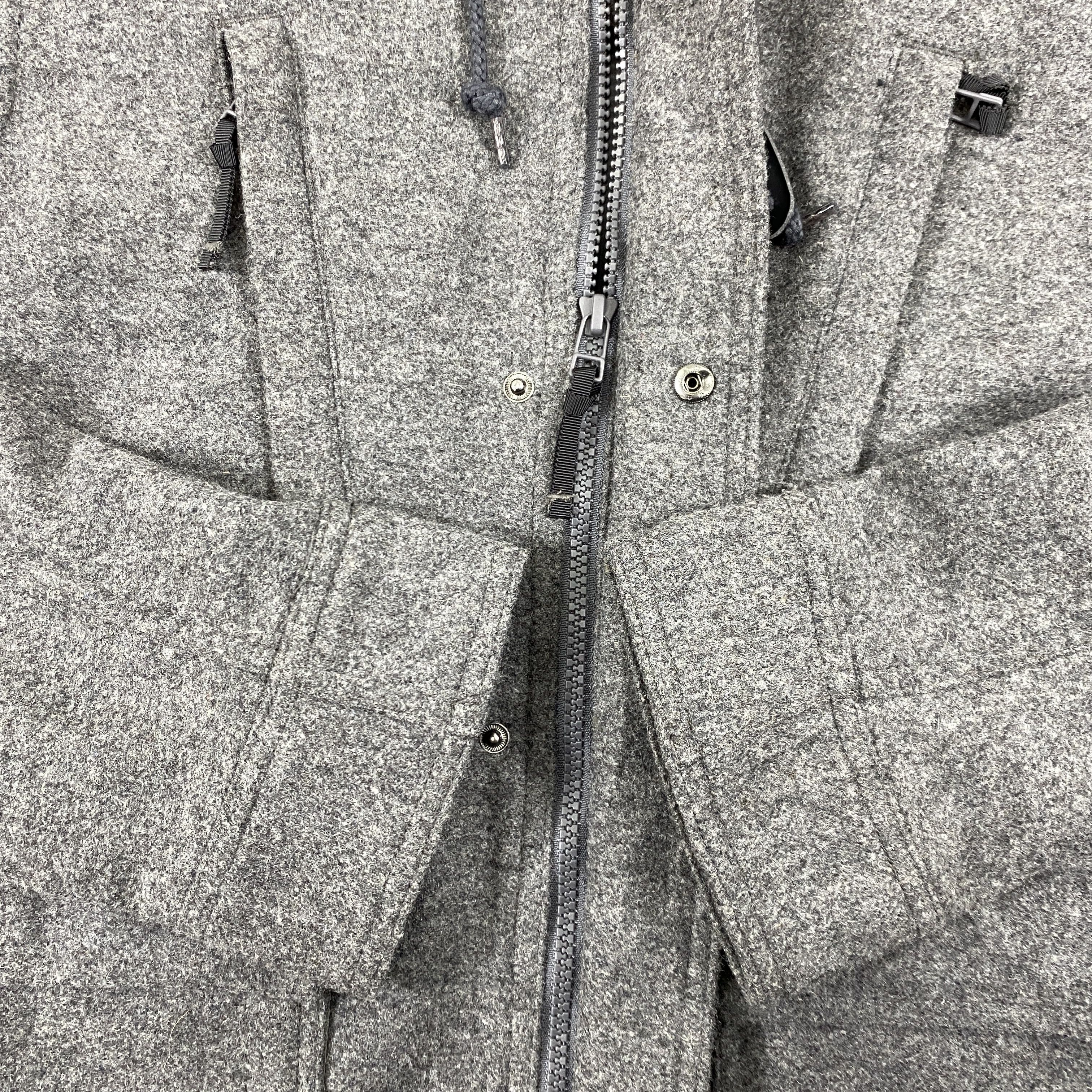 Global Work Global Work Wool Hoodie 4 Pocket Jacket -J189 Size US S / EU 44-46 / 1 - 8 Thumbnail