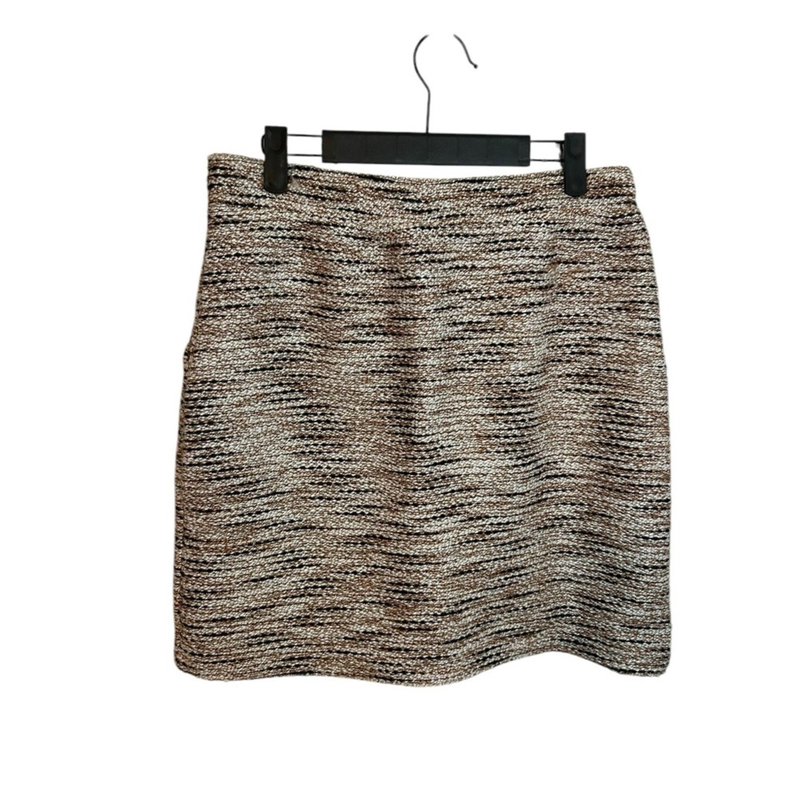 Loft Loft Elastic Waist Boucle Jogger Skirt Size 27" / US 4 / IT 40 - 4 Thumbnail