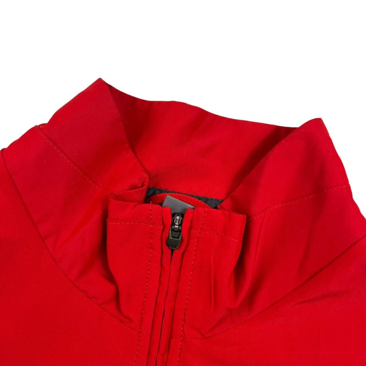 Nike Vintage 2000s Nike Shox Red Zip Up Track Jacket - Medium Size US M / EU 48-50 / 2 - 5 Thumbnail