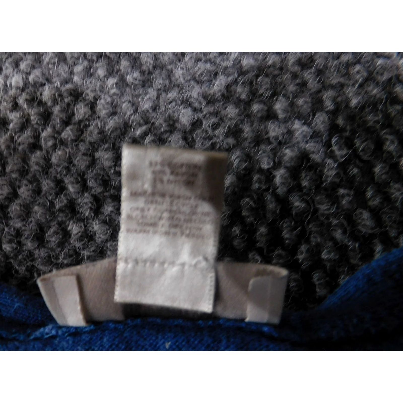Loft VINTAGE Loft Sweater Womens Small Blue Long Sleeve Textured Knit Pullover Size M / US 6-8 / IT 42-44 - 5 Thumbnail