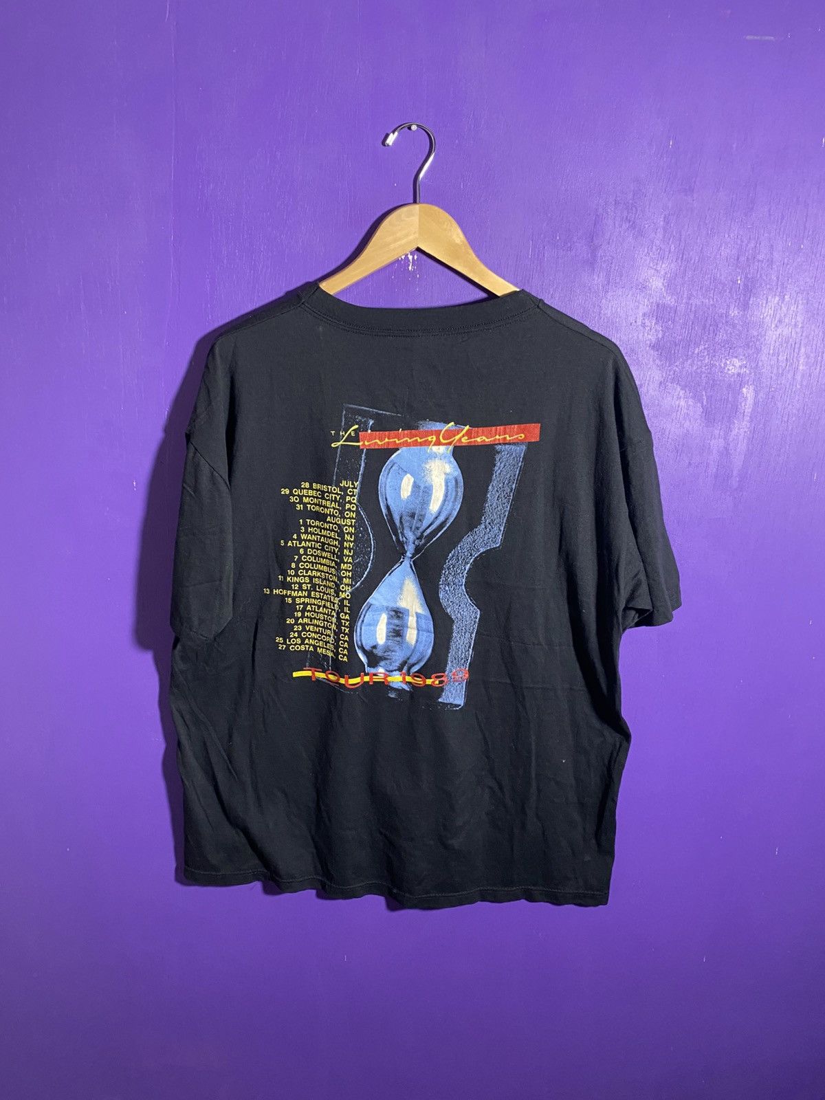 Band Tees × Vintage Vintage 1989 Mike and the mechanics tour t-shirt Size US XL / EU 56 / 4 - 2 Thumbnail