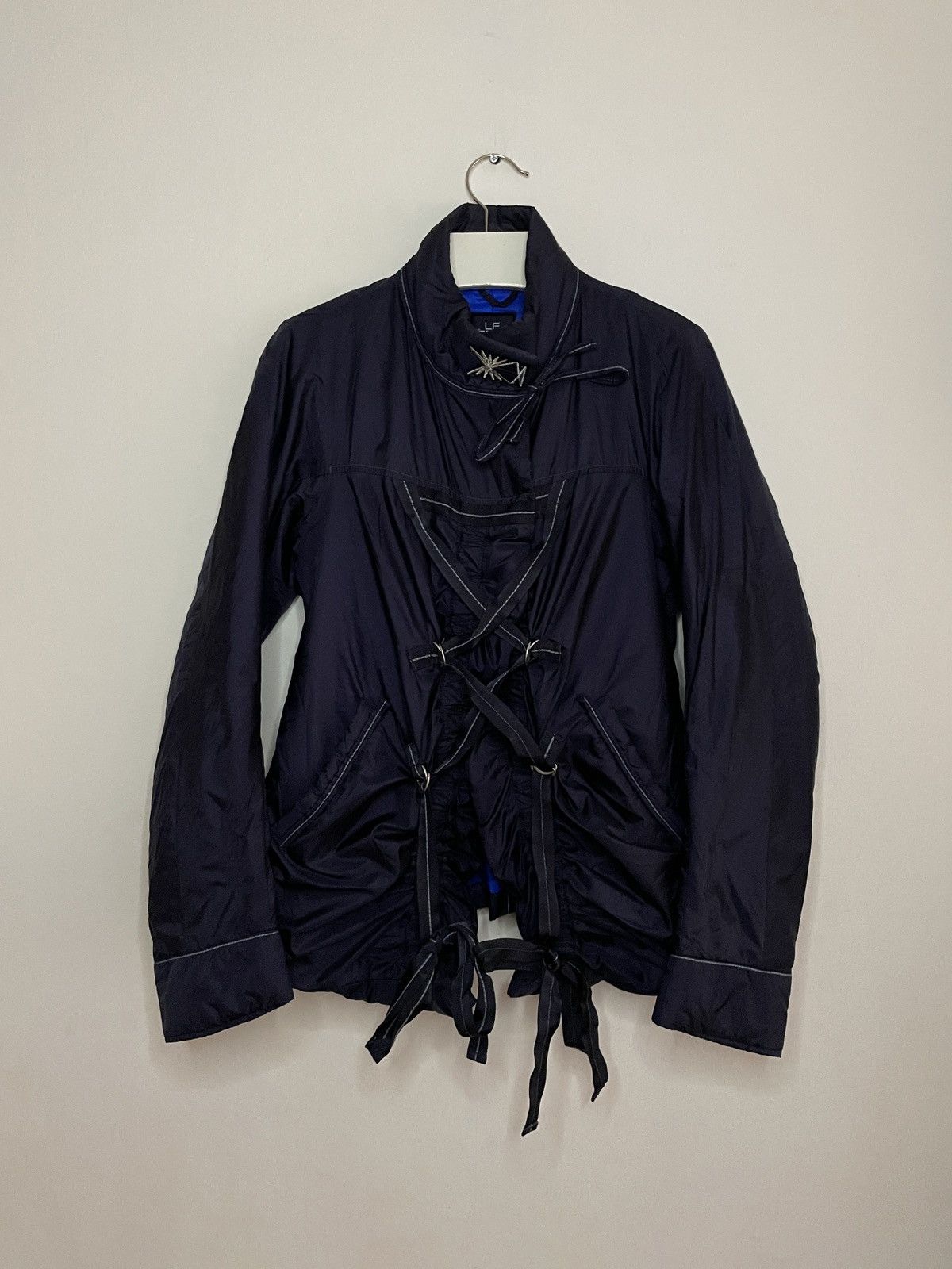Marithe + Francois Girbaud MARITHE FRANÇOIS GIRBAUD Avant Garde Bondage Jacket Size S / US 4 / IT 40 - 4 Thumbnail