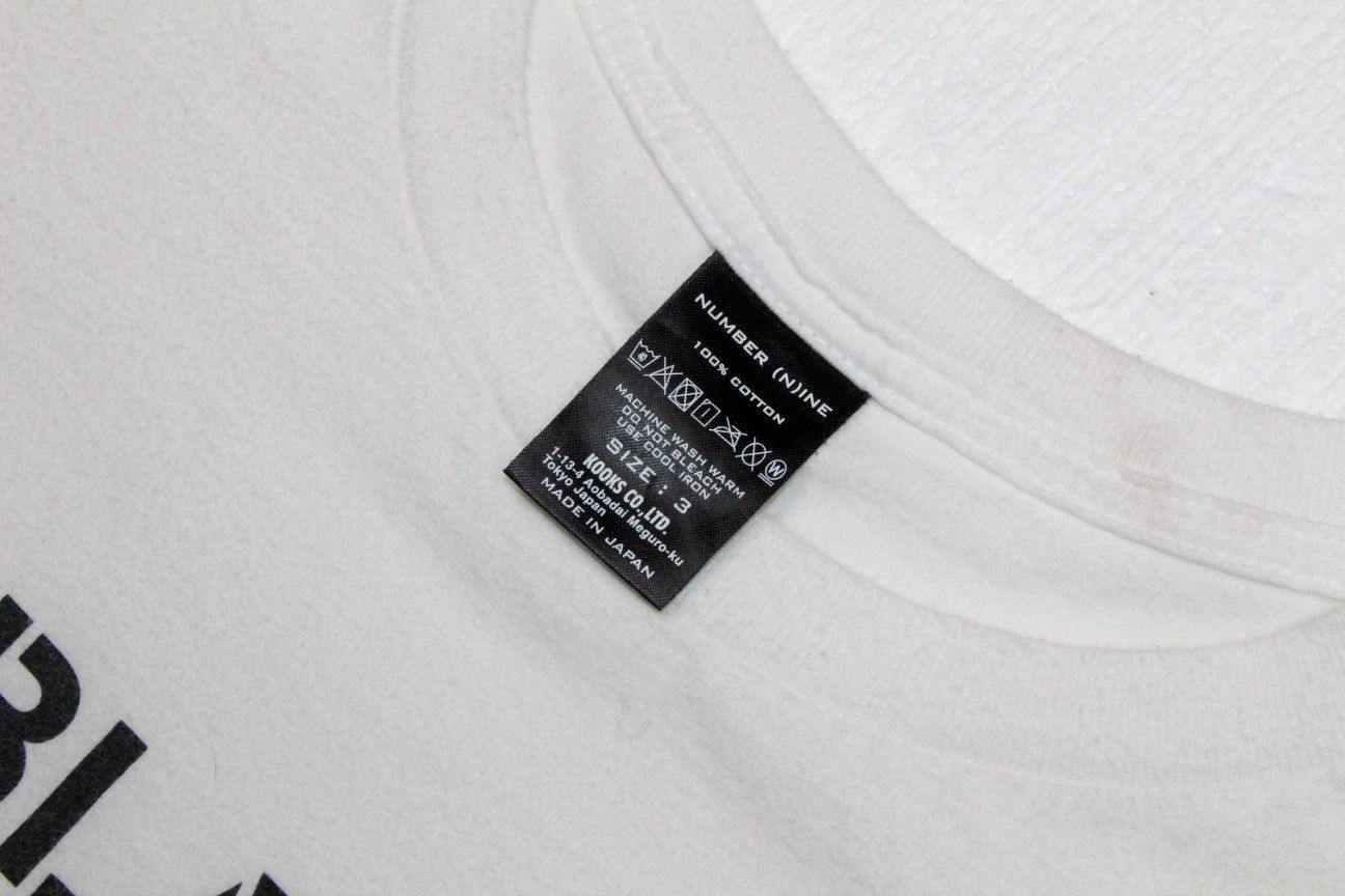 Number (N)ine Blank Generation Tee Size US L / EU 52-54 / 3 - 3 Thumbnail