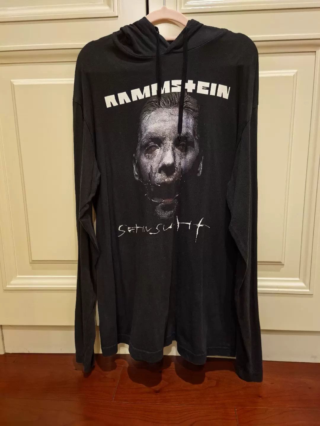 Vetements Vetements Long Sleeve Black Graphic Hoodie Size US XS / EU 42 / 0 - 1 Thumbnail