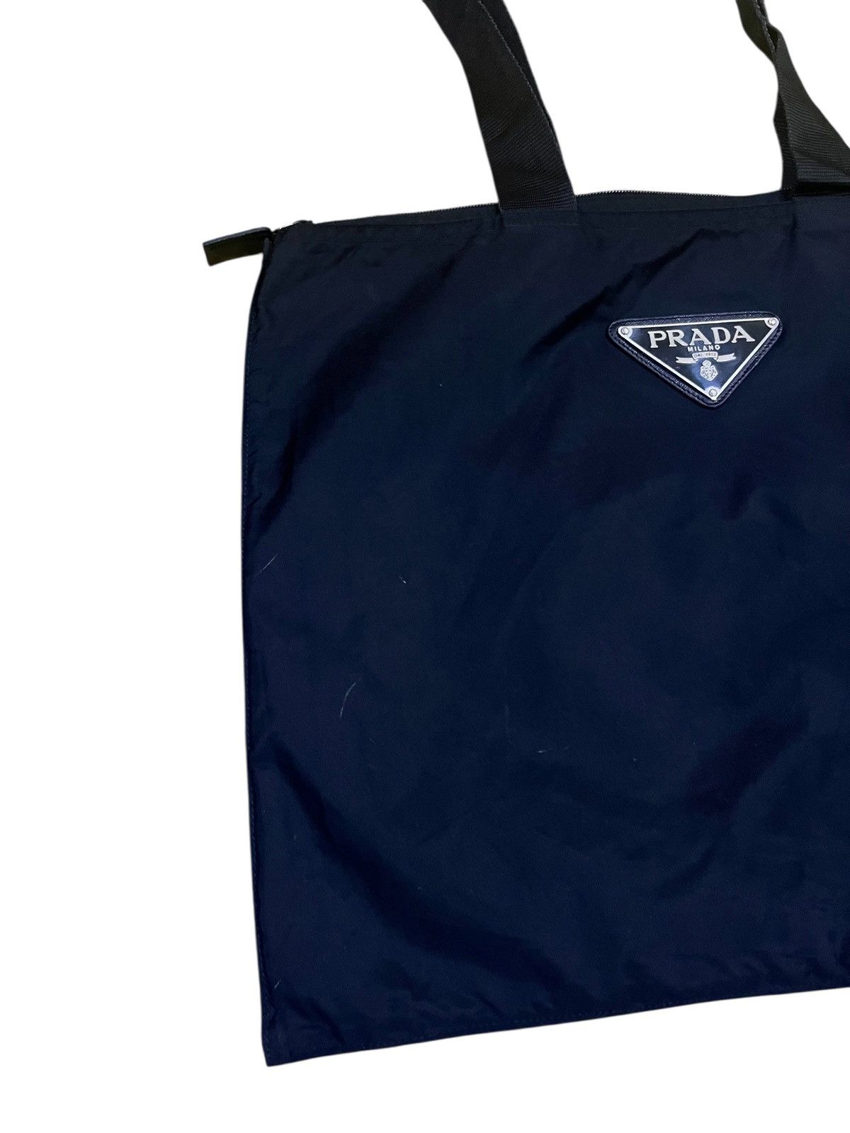Prada Prada nylon zip tote bag black Size ONE SIZE - 2 Thumbnail