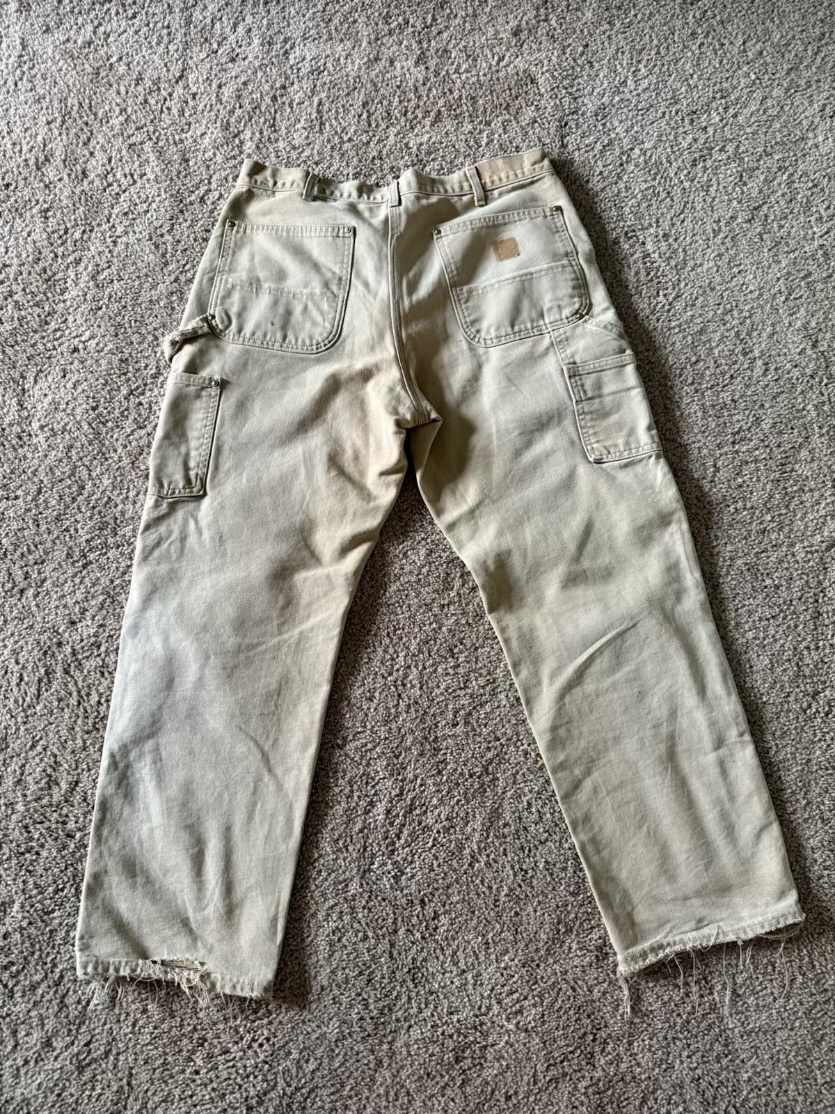 Carhartt VTG carhartt double knee work pant carpenters Size US 34 / EU 50 - 5 Thumbnail