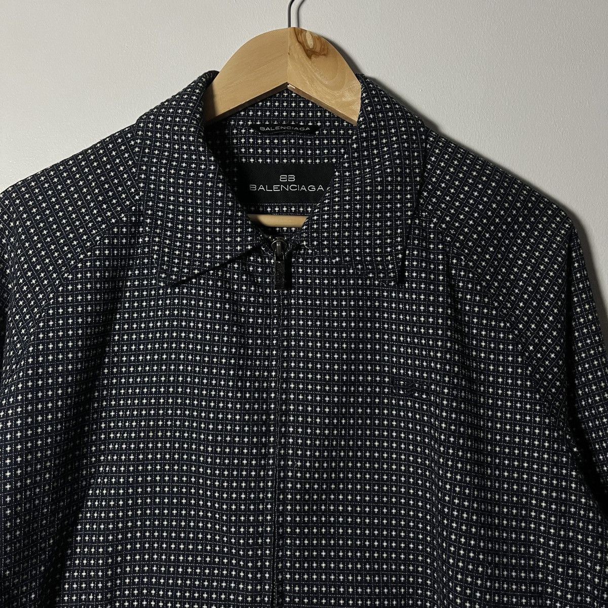 Balenciaga Rare Vintage Balenciaga Zip-up Bomber Jacket Size US M / EU 48-50 / 2 - 2 Thumbnail