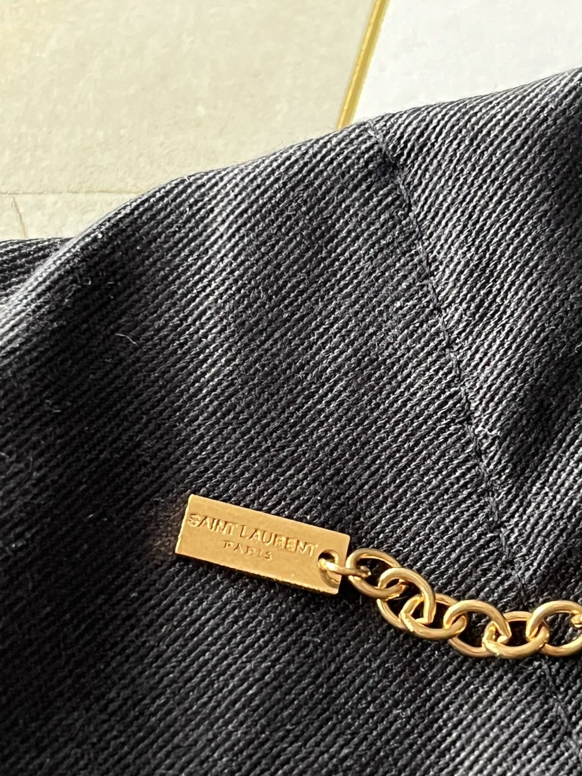 Hedi Slimane × Saint Laurent Paris × Yves Saint Laurent Super Runway Saint Laurent Brand New Love Charm Necklace Size ONE SIZE - 13 Thumbnail